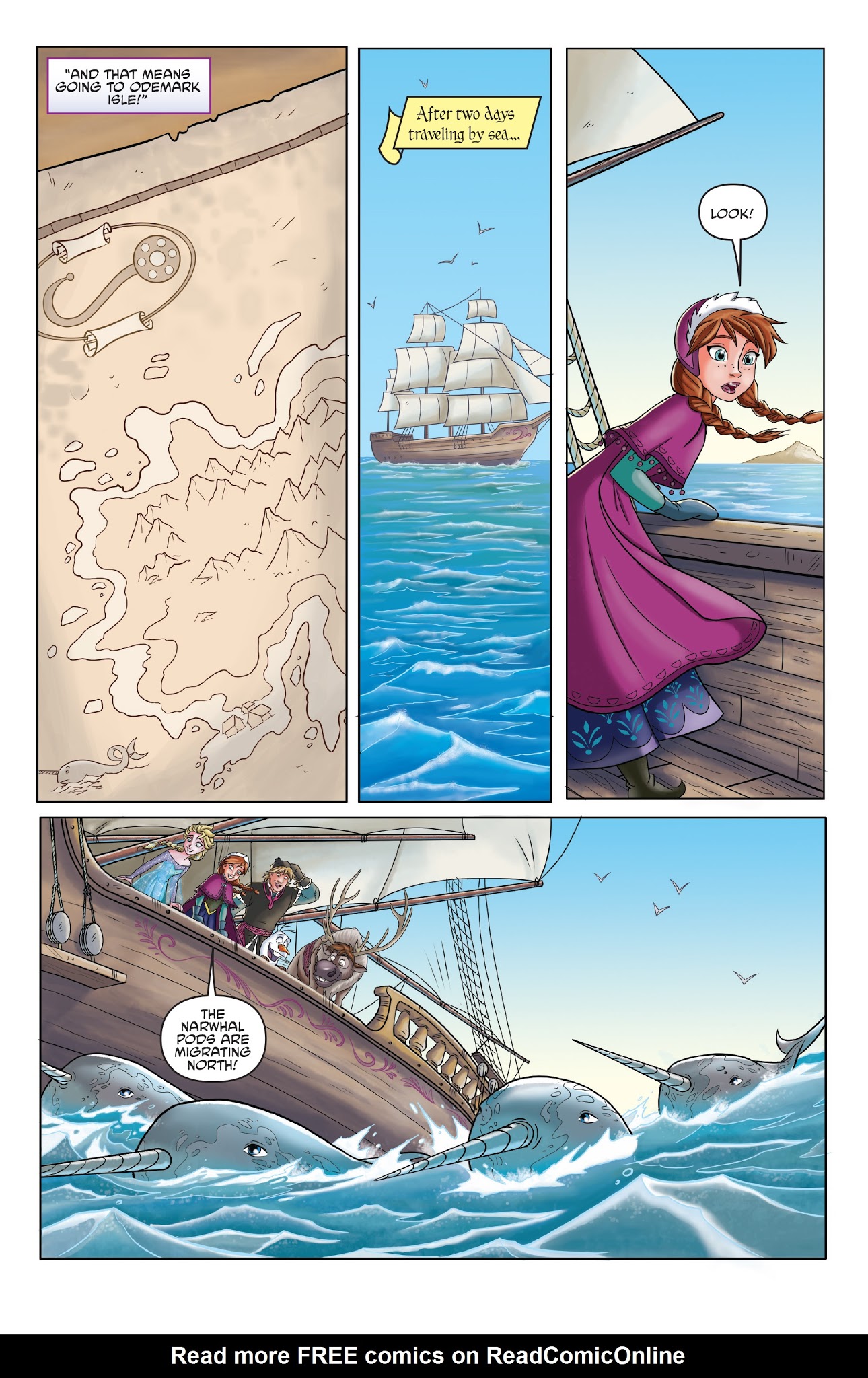 Read online Disney Frozen comic -  Issue #3 - 19