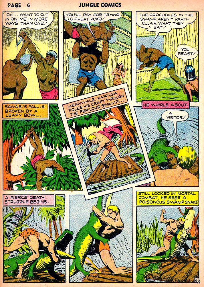 Read online Jungle Comics comic -  Issue #22 - 8