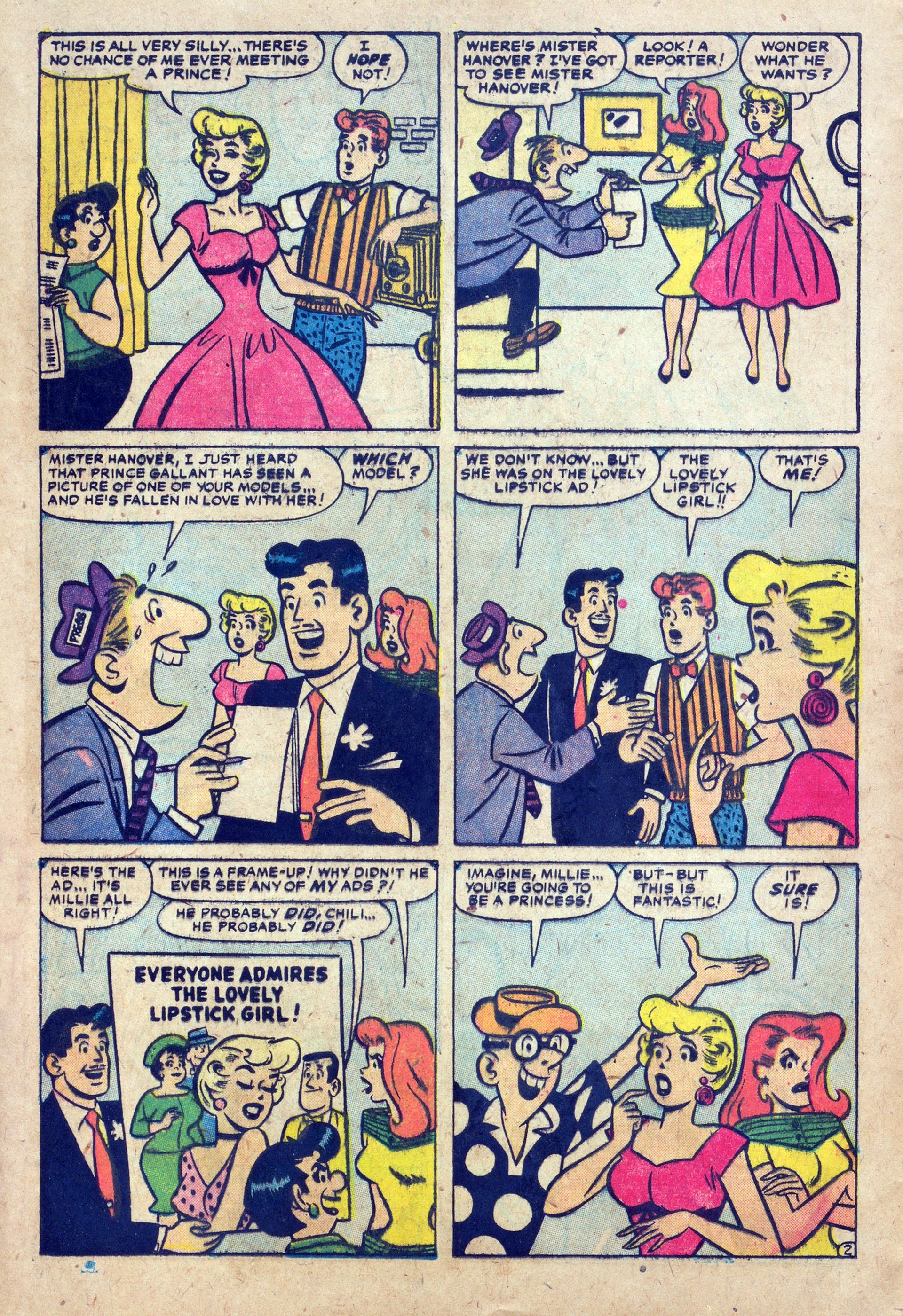 Read online Millie the Model comic -  Issue #71 - 4