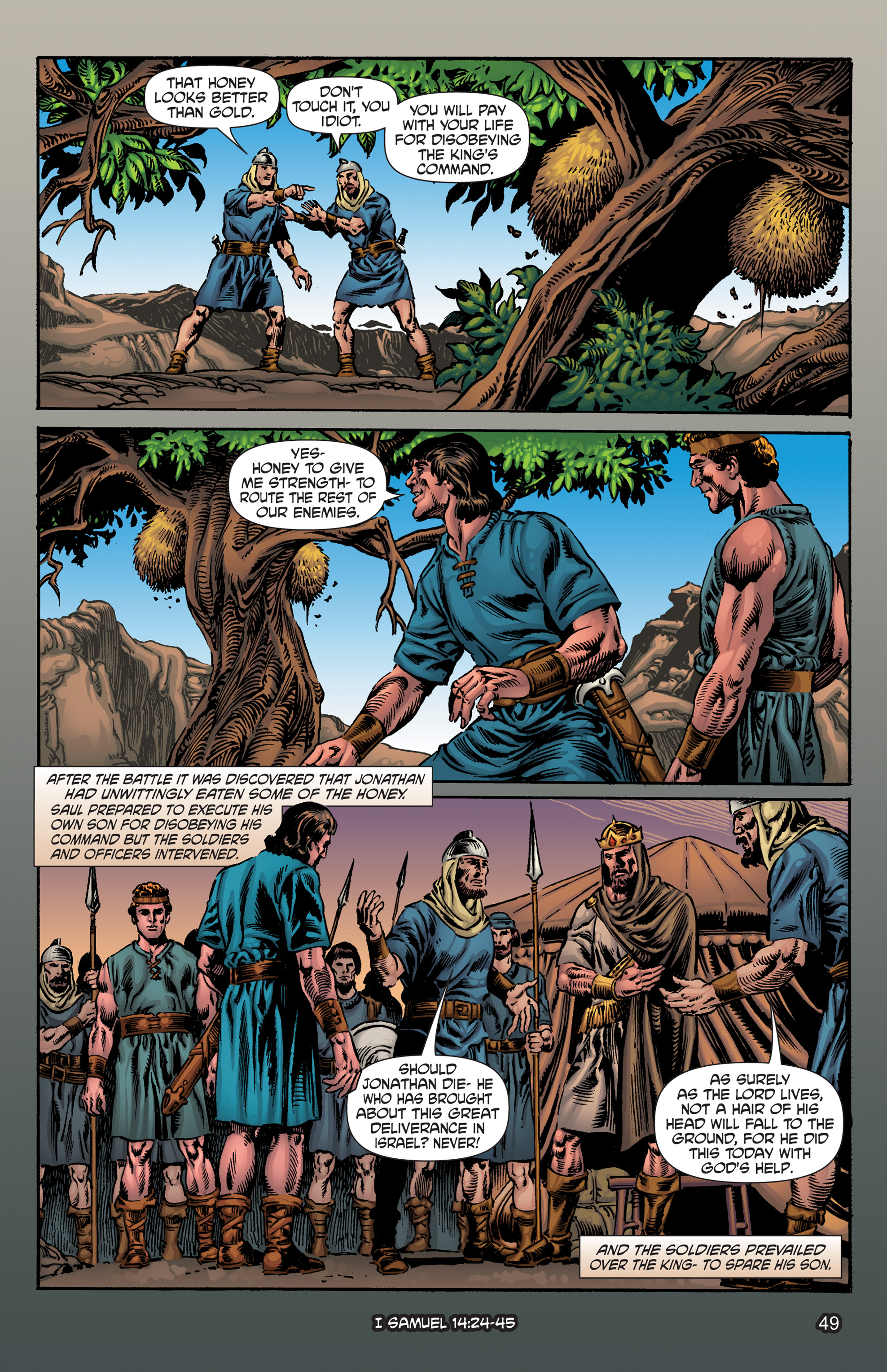 Read online The Kingstone Bible comic -  Issue #5 - 54