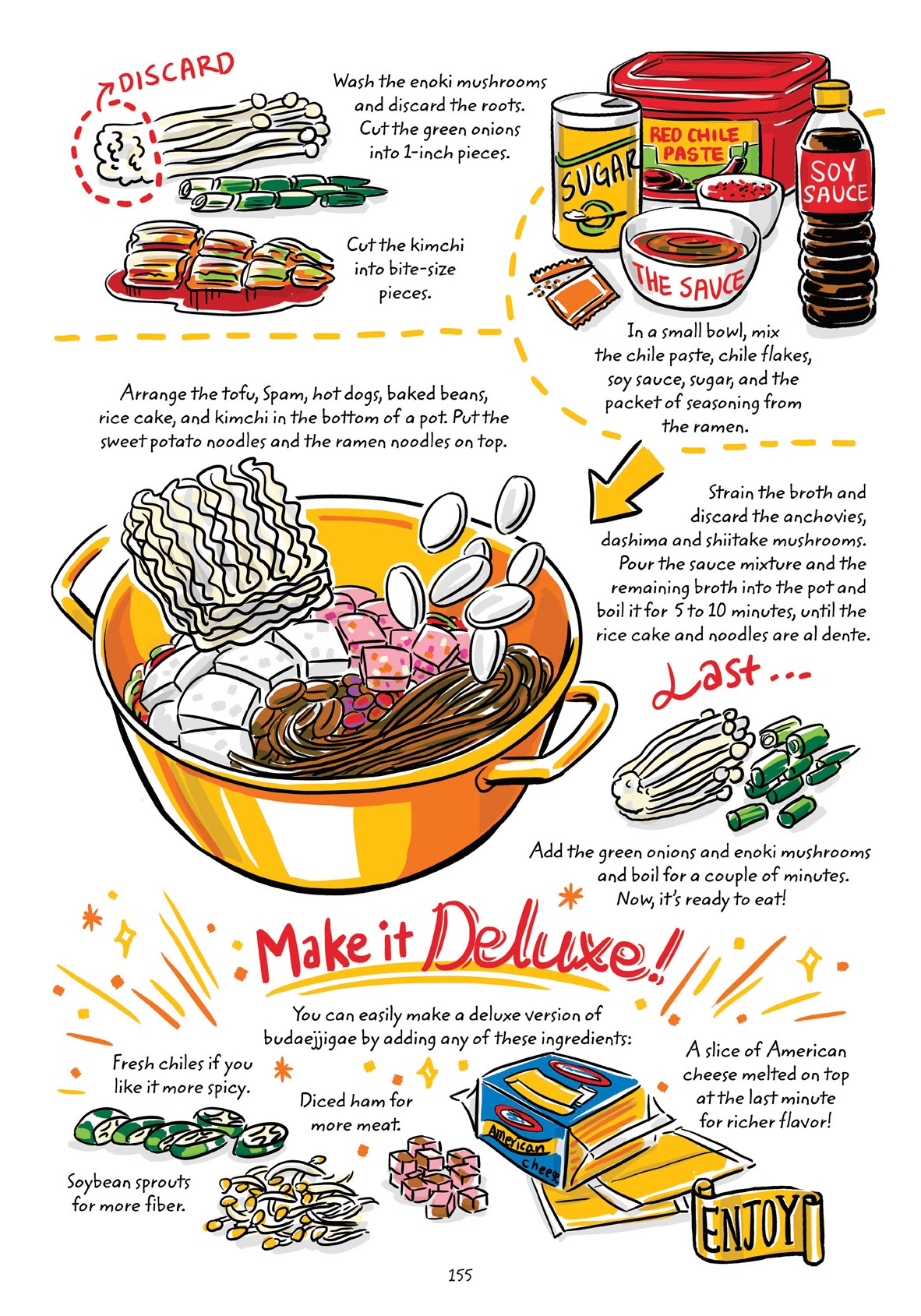 Read online Cook Korean! A Comic Book With Recipes comic -  Issue # TPB (Part 2) - 56