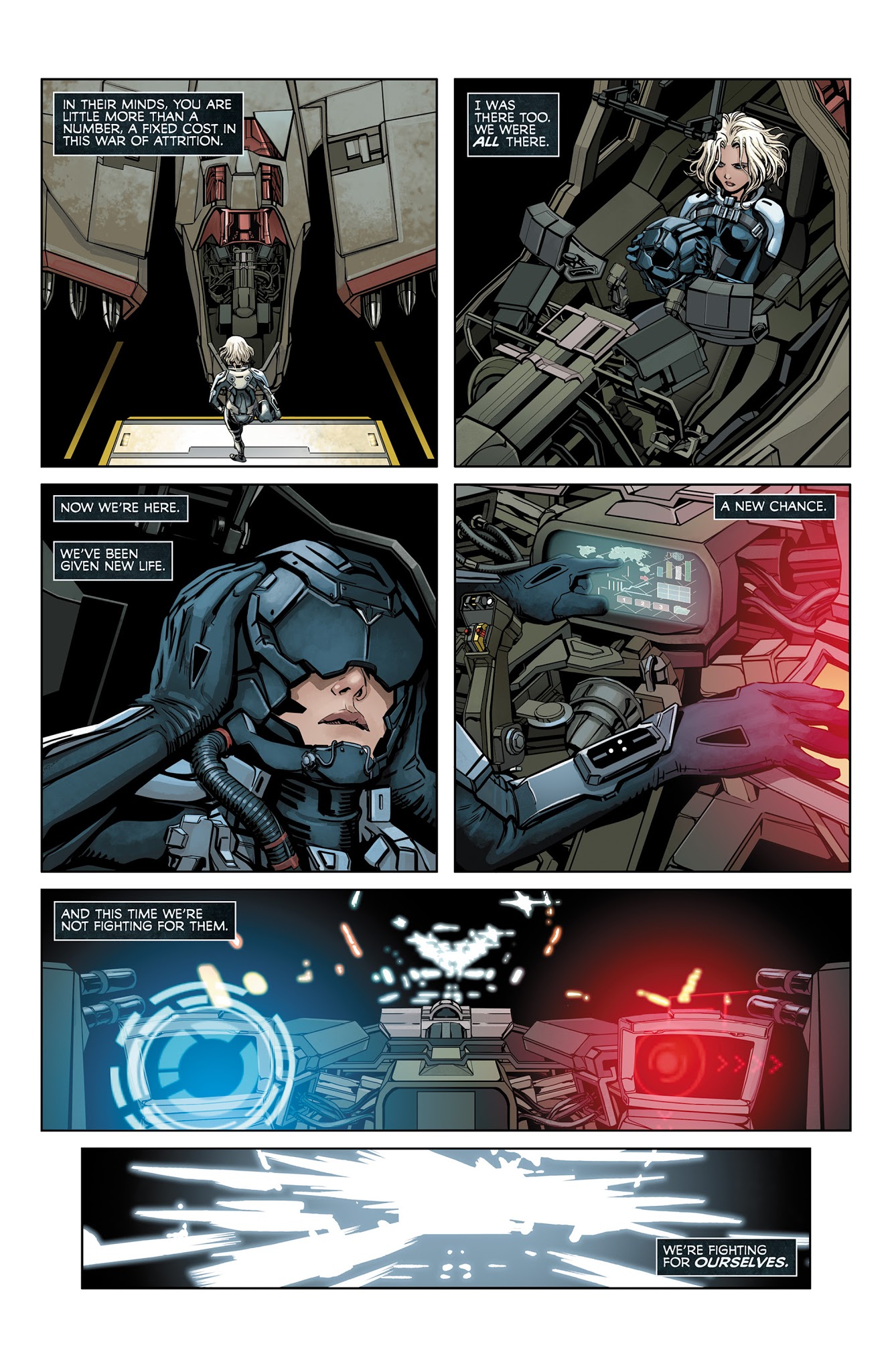 Read online EVE: Valkyrie comic -  Issue #3 - 4