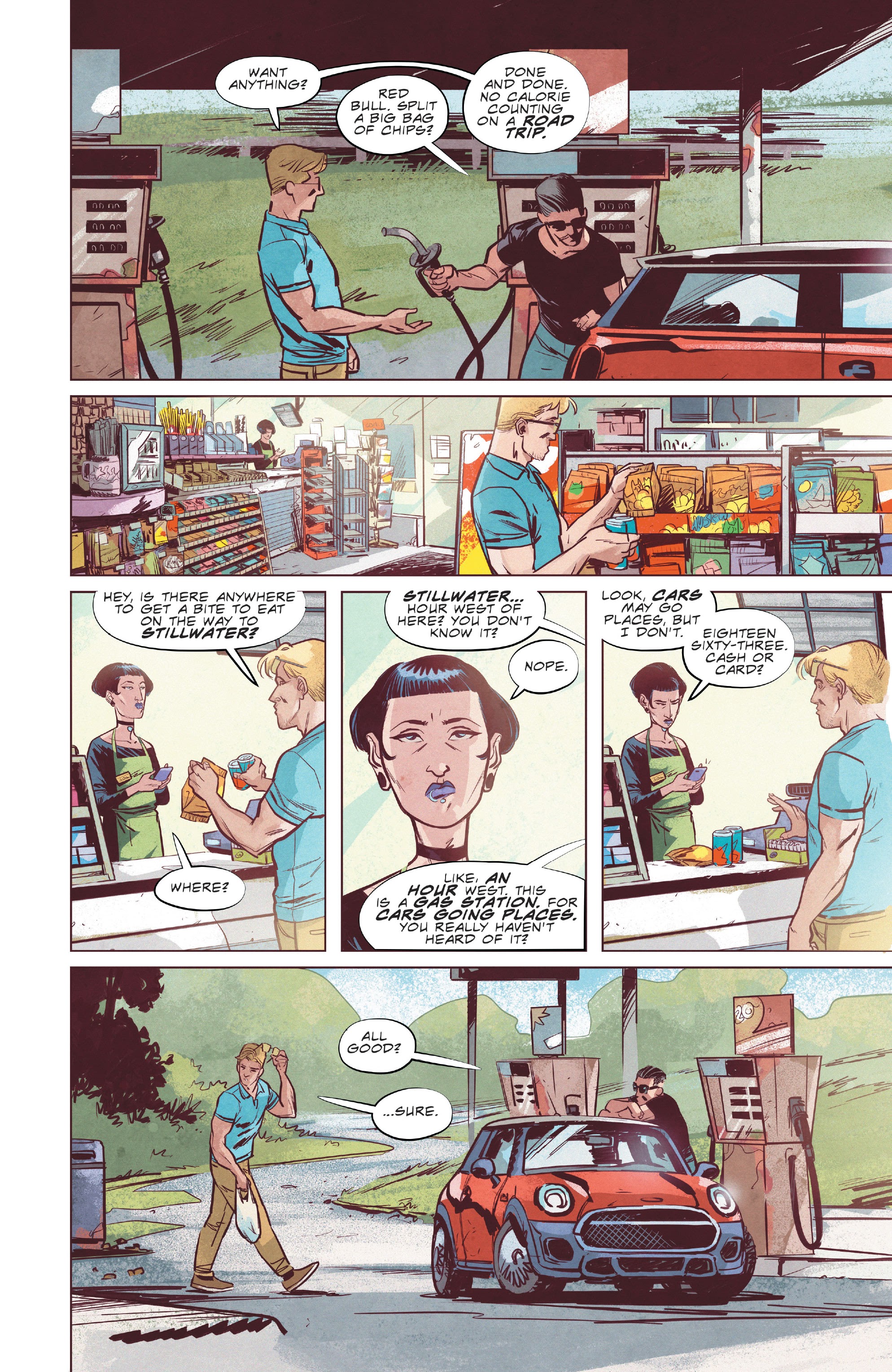 Read online Stillwater by Zdarsky & Pérez comic -  Issue #1 - 11