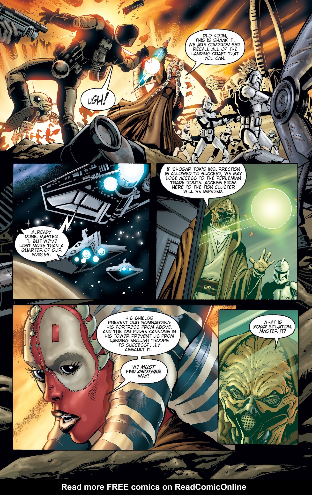 Read online Star Wars: Jedi comic -  Issue # Issue Shaak Ti - 6