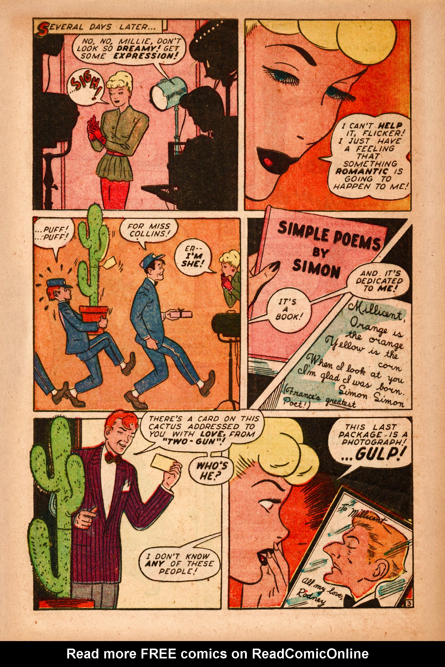 Read online Millie the Model comic -  Issue #4 - 6