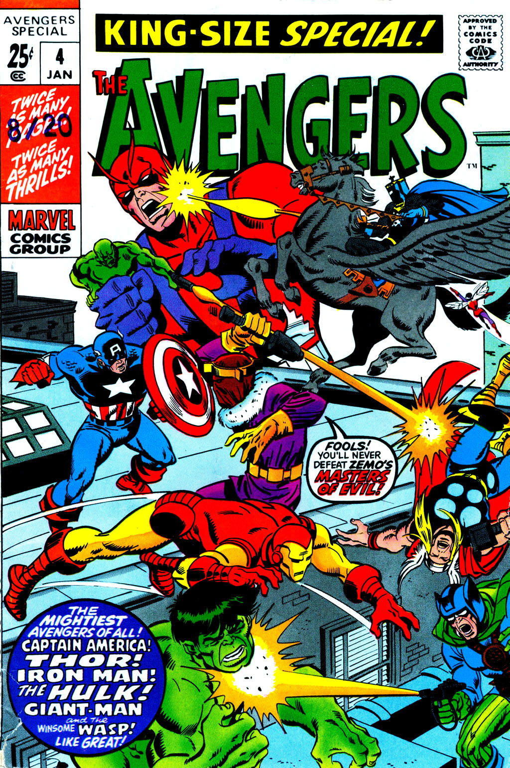 Read online The Avengers (1963) comic -  Issue # _Annual 4 - 1