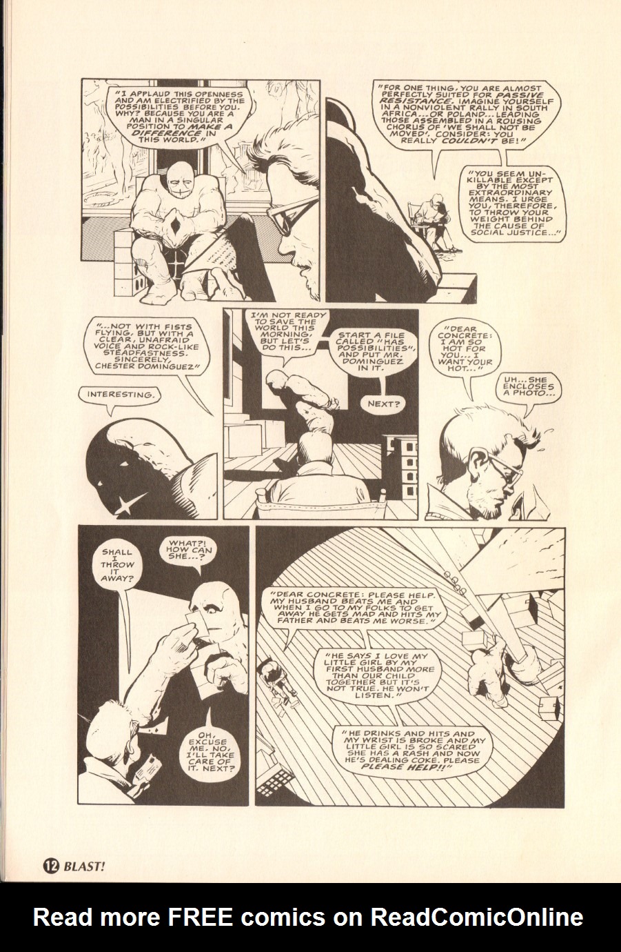 Read online Blast (1991) comic -  Issue #1 - 14