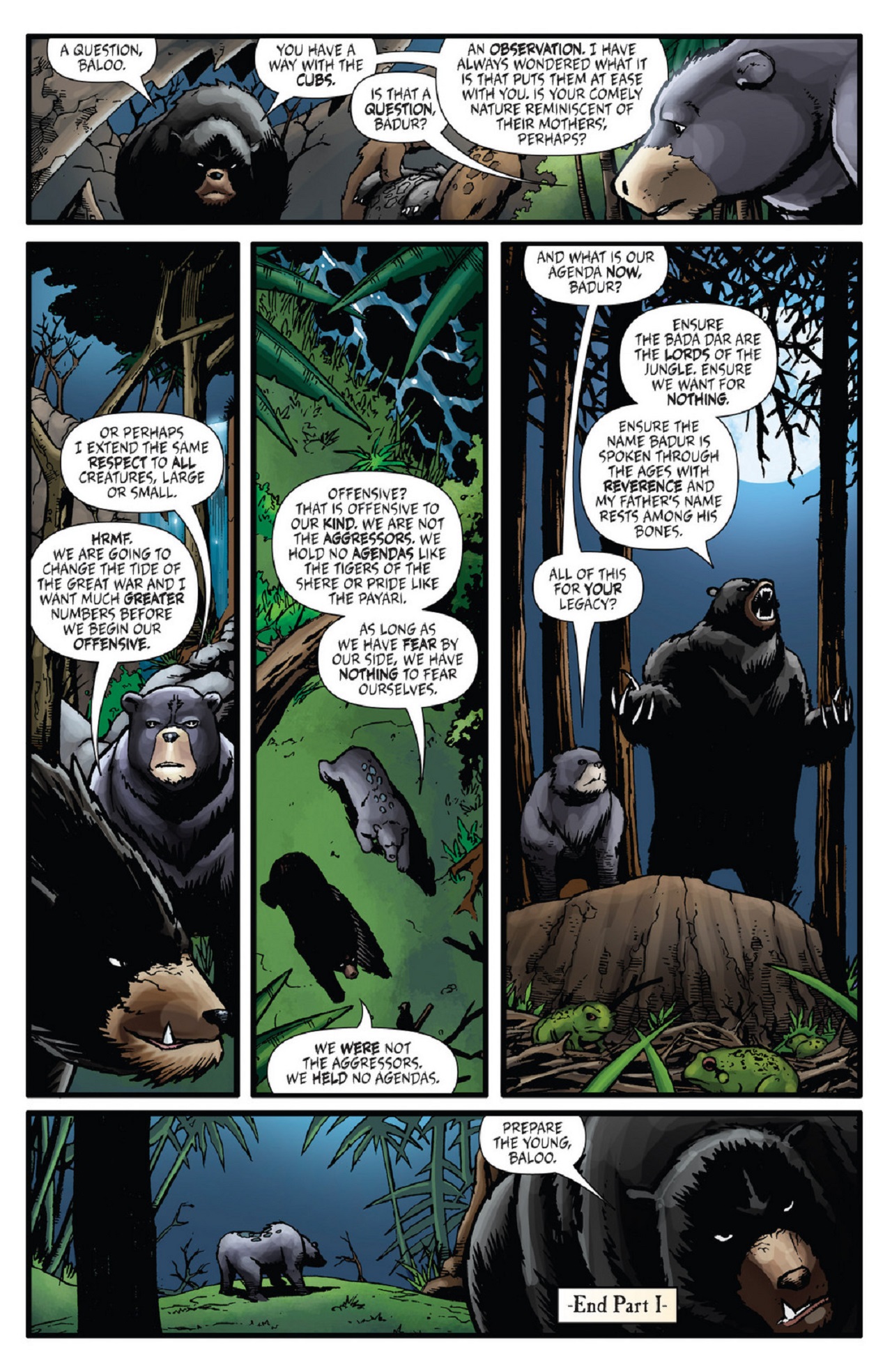 Read online Grimm Fairy Tales presents The Jungle Book: Last of the Species comic -  Issue #1 - 30