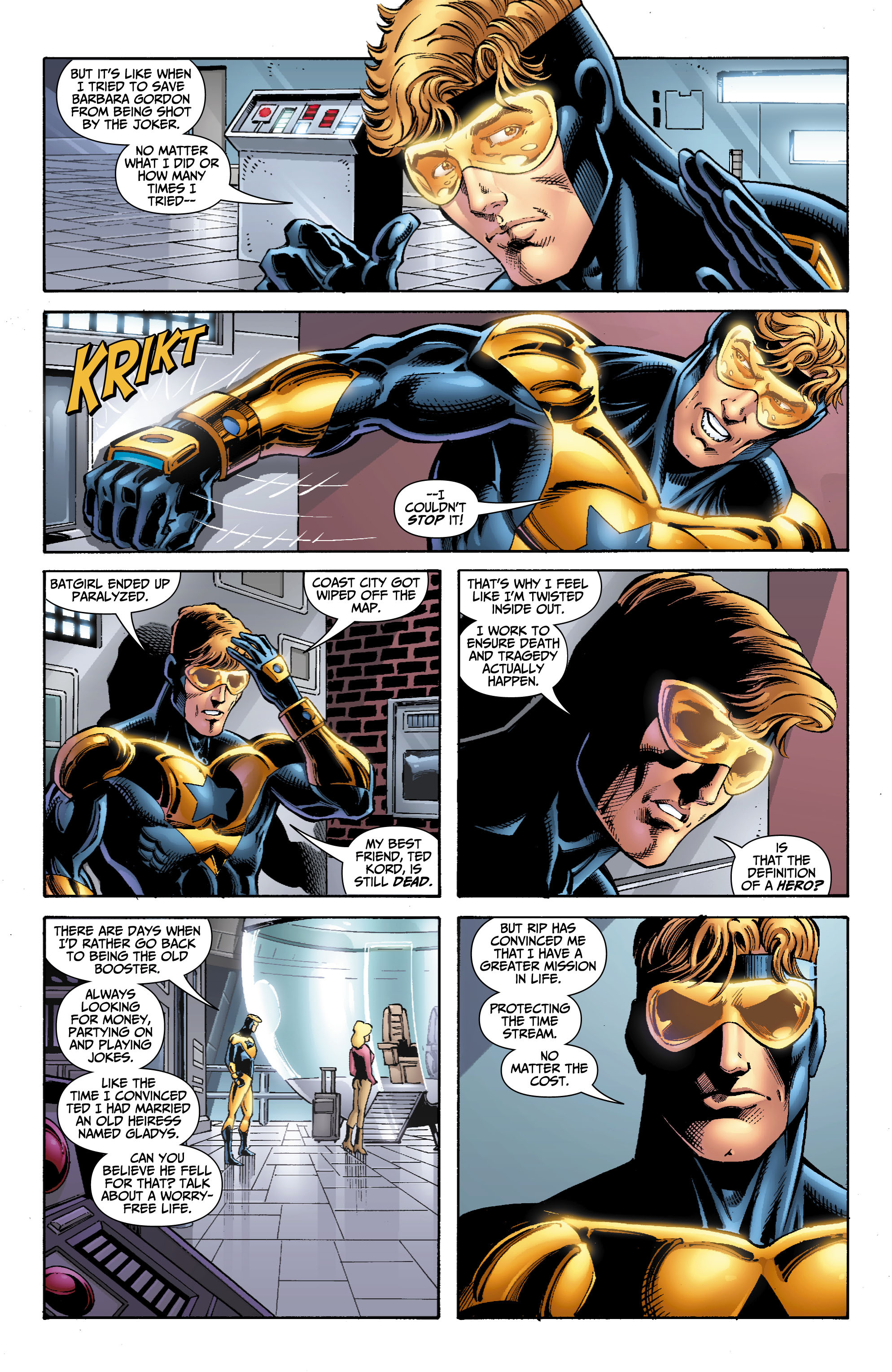 Read online Booster Gold (2007) comic -  Issue #31 - 17