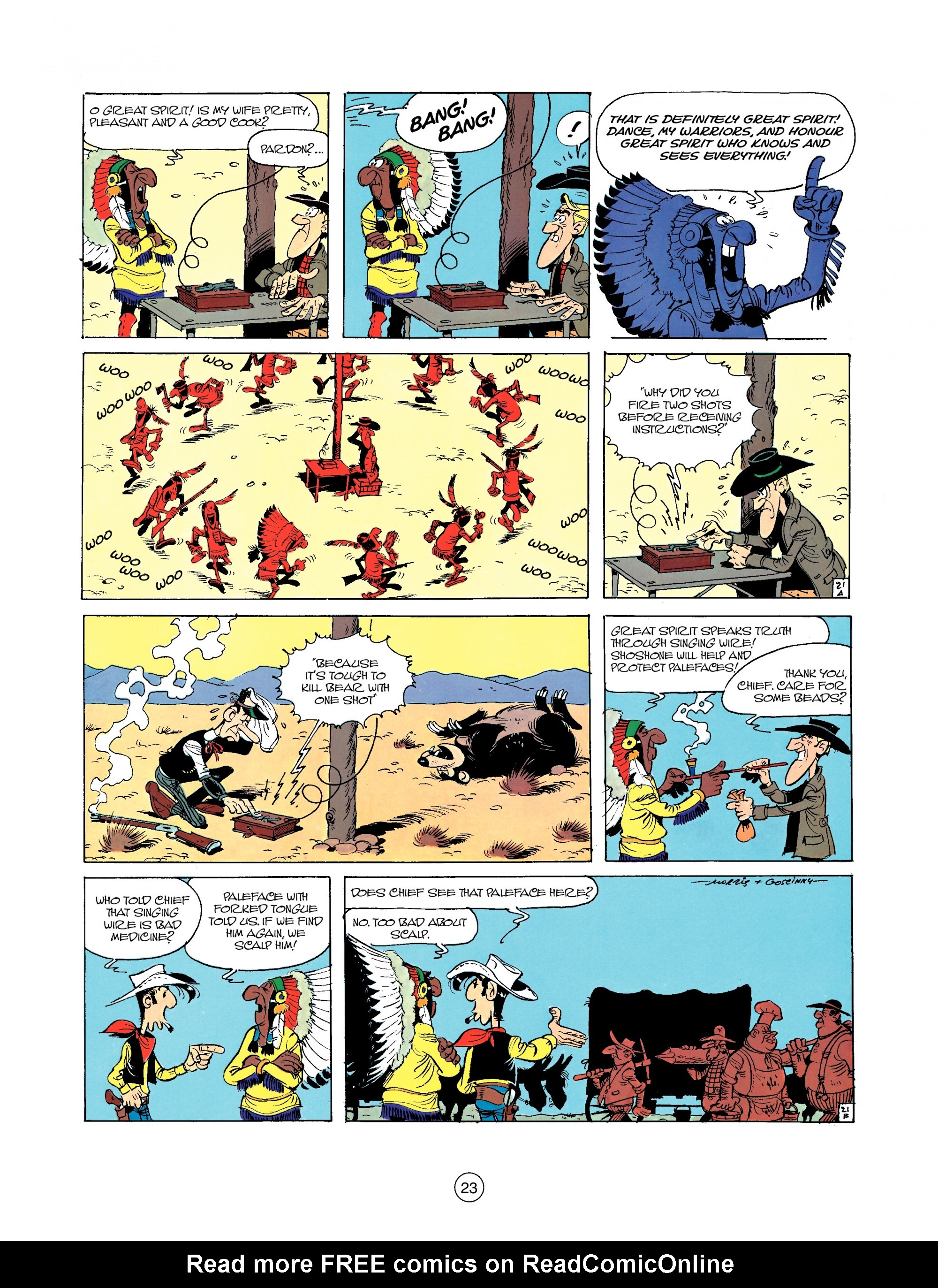 Read online A Lucky Luke Adventure comic -  Issue #35 - 23