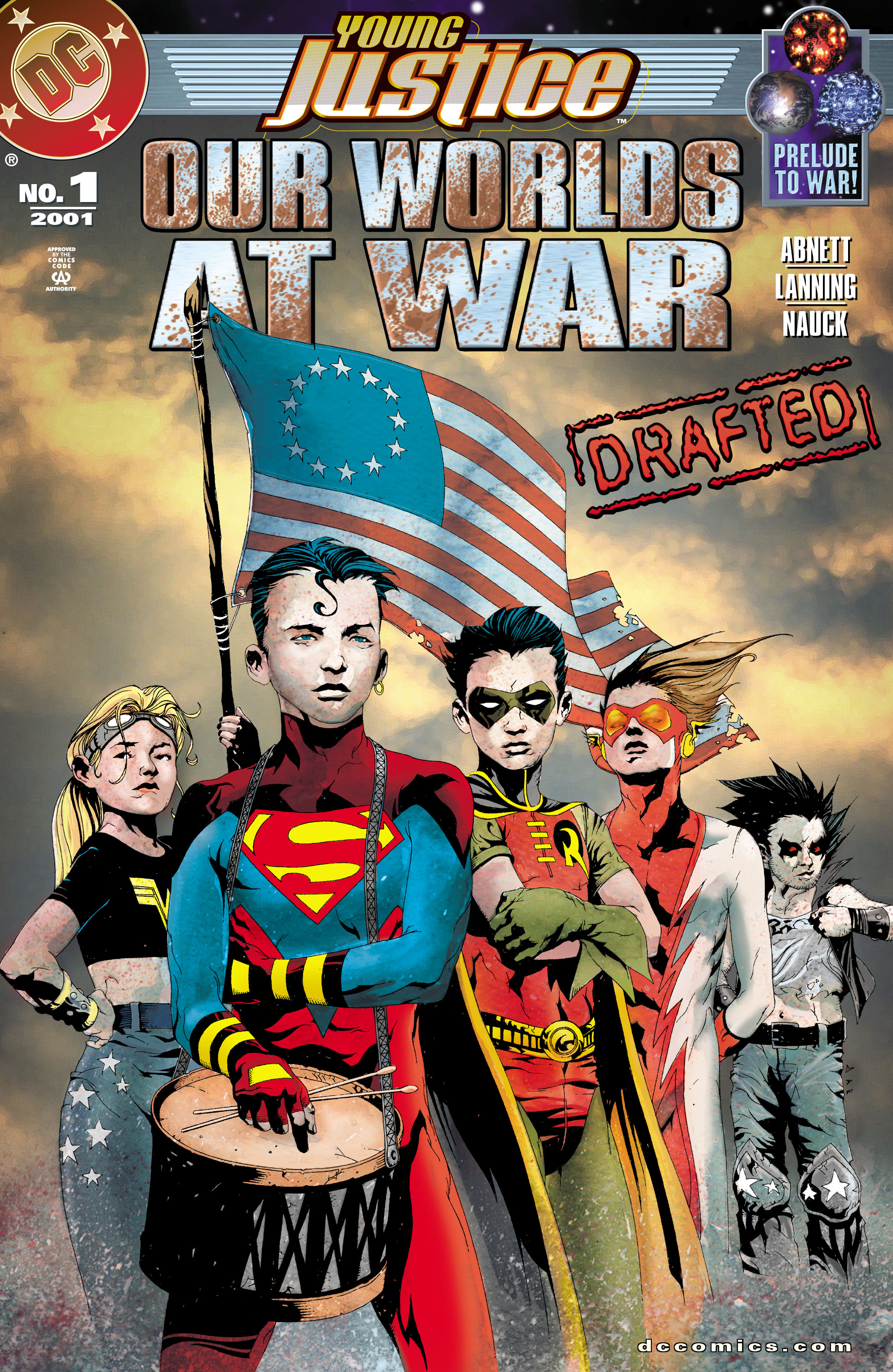 Read online Young Justice: Our Worlds at War comic -  Issue # Full - 1