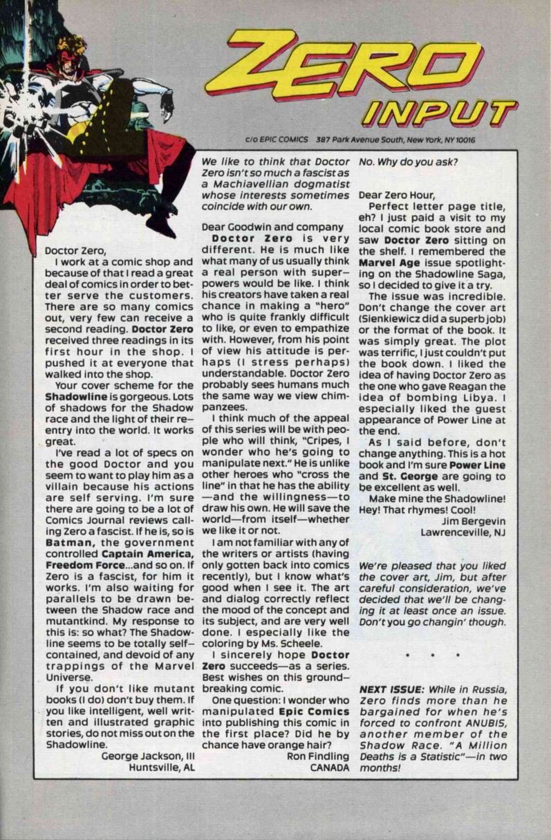 Read online Doctor Zero comic -  Issue #3 - 31