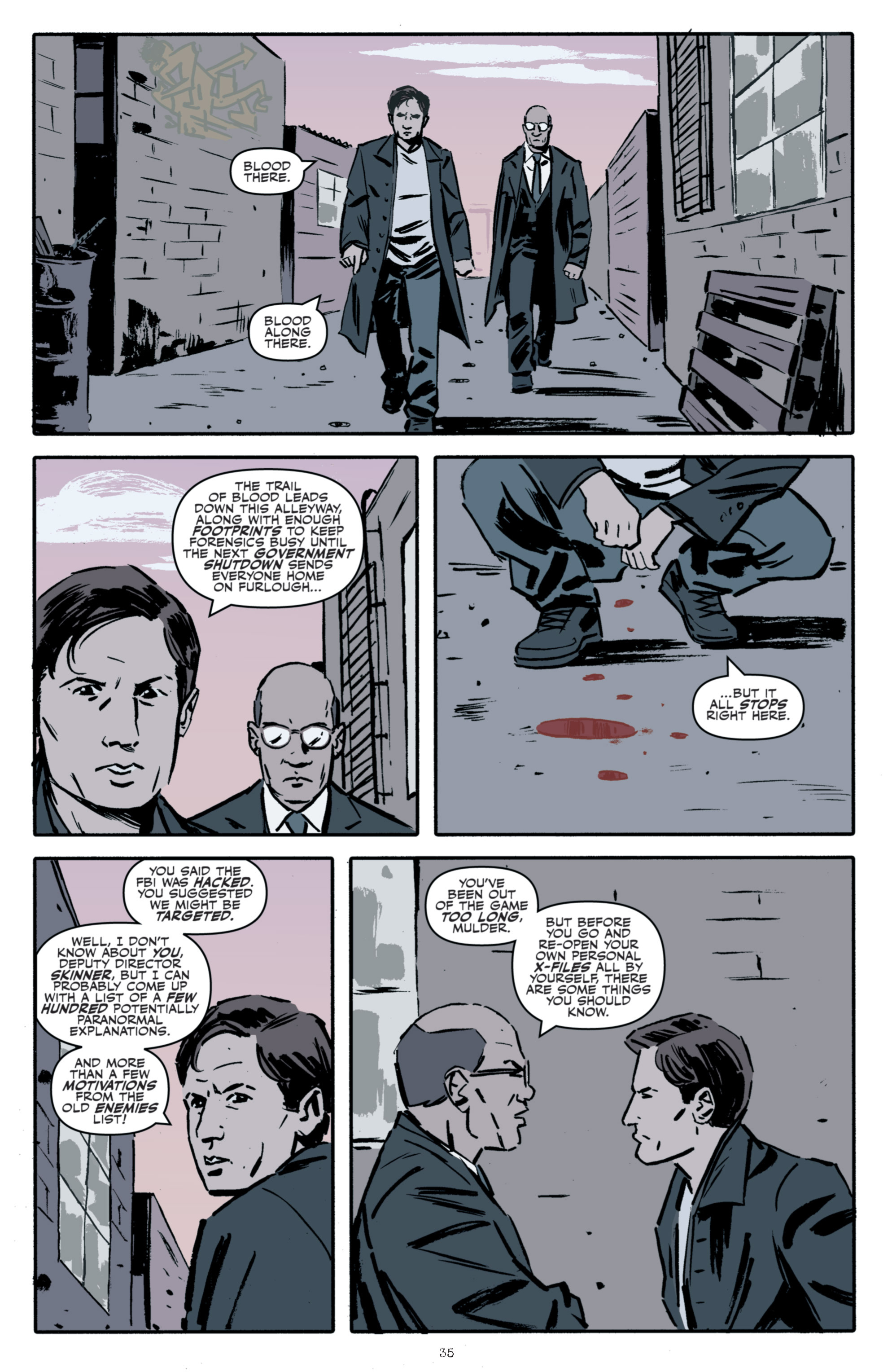 Read online The X-Files: Season 10 comic -  Issue # TPB 1 - 35