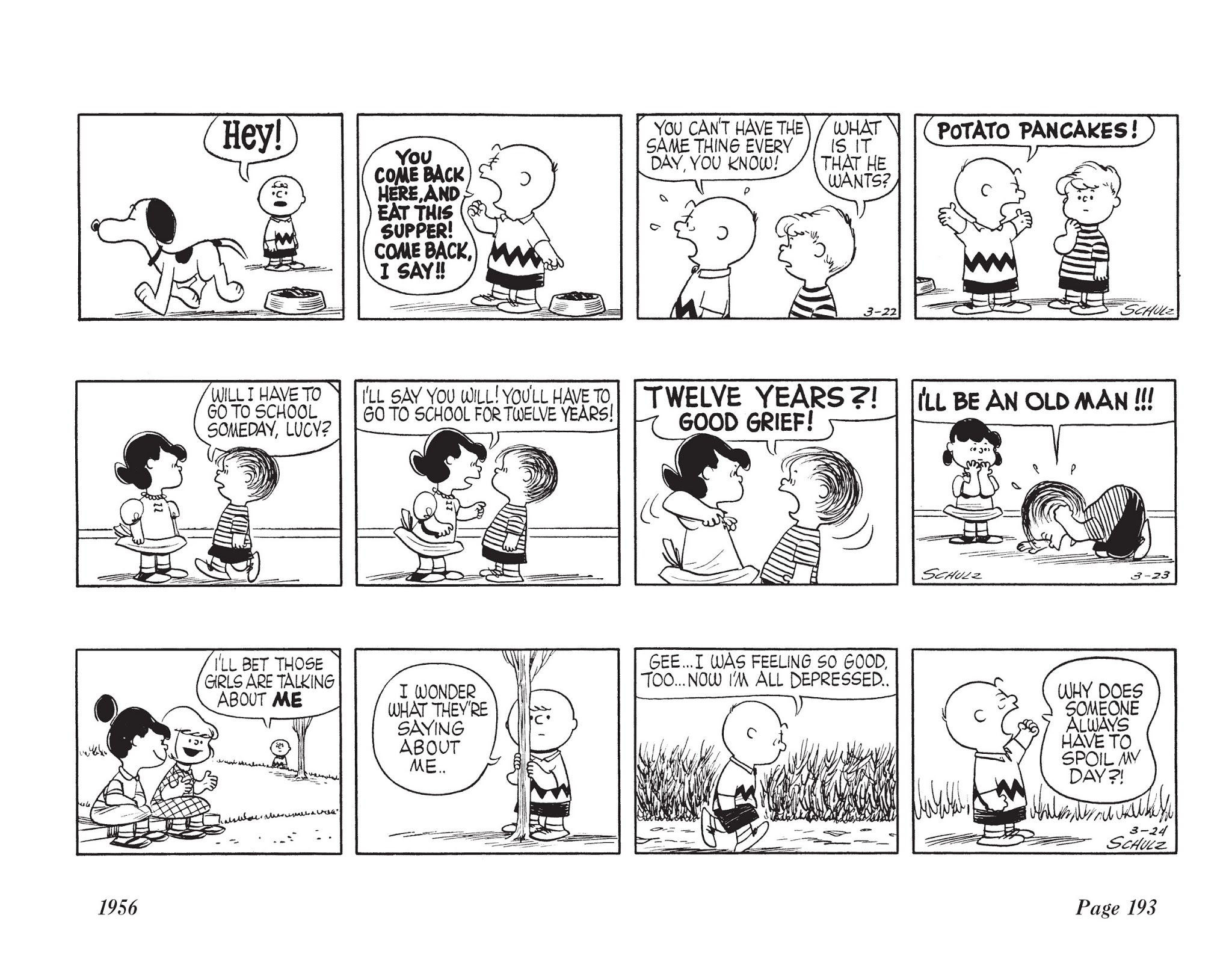 Read online The Complete Peanuts comic -  Issue # TPB 3 - 206