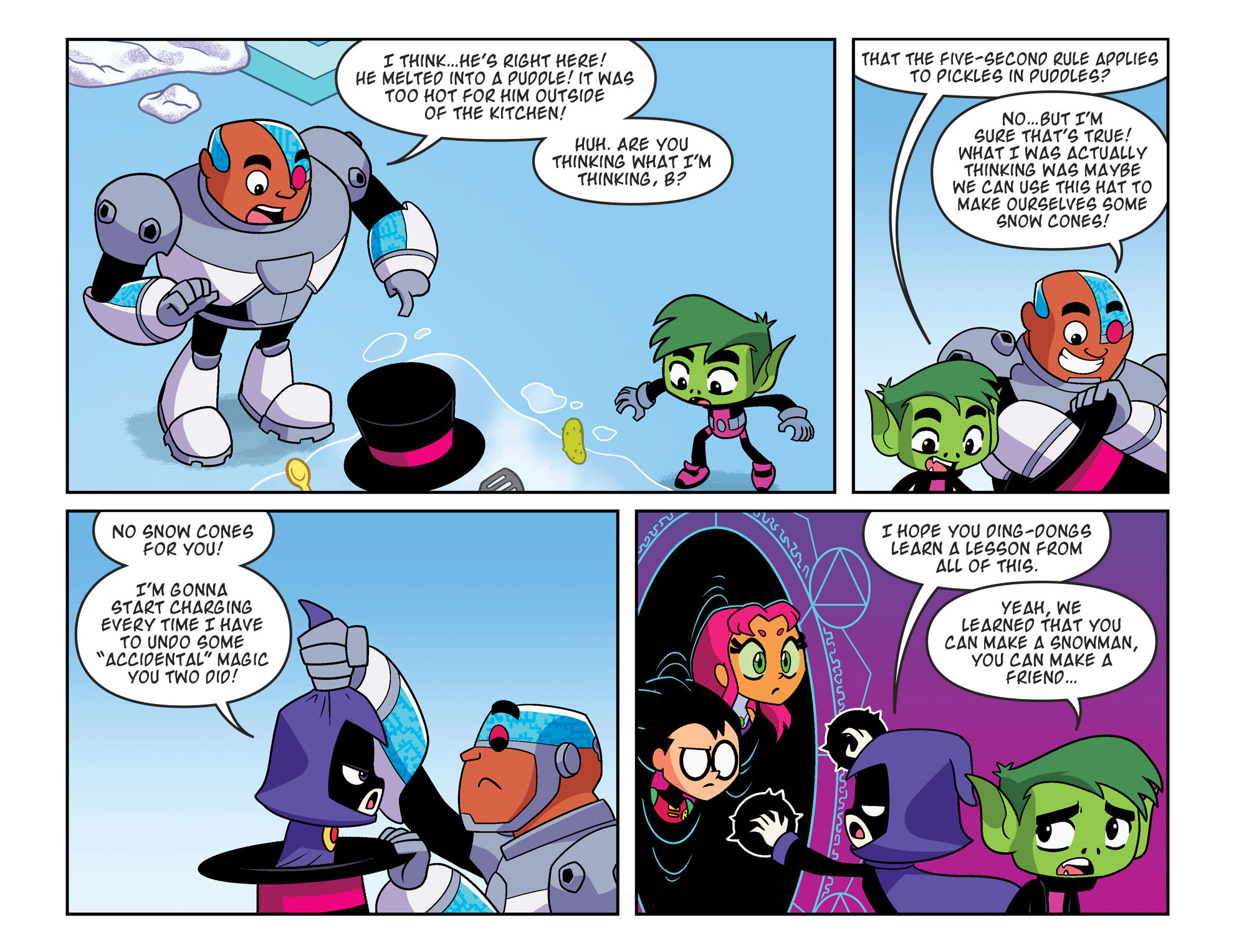 Read online Teen Titans Go! (2013) comic -  Issue #64 - 22