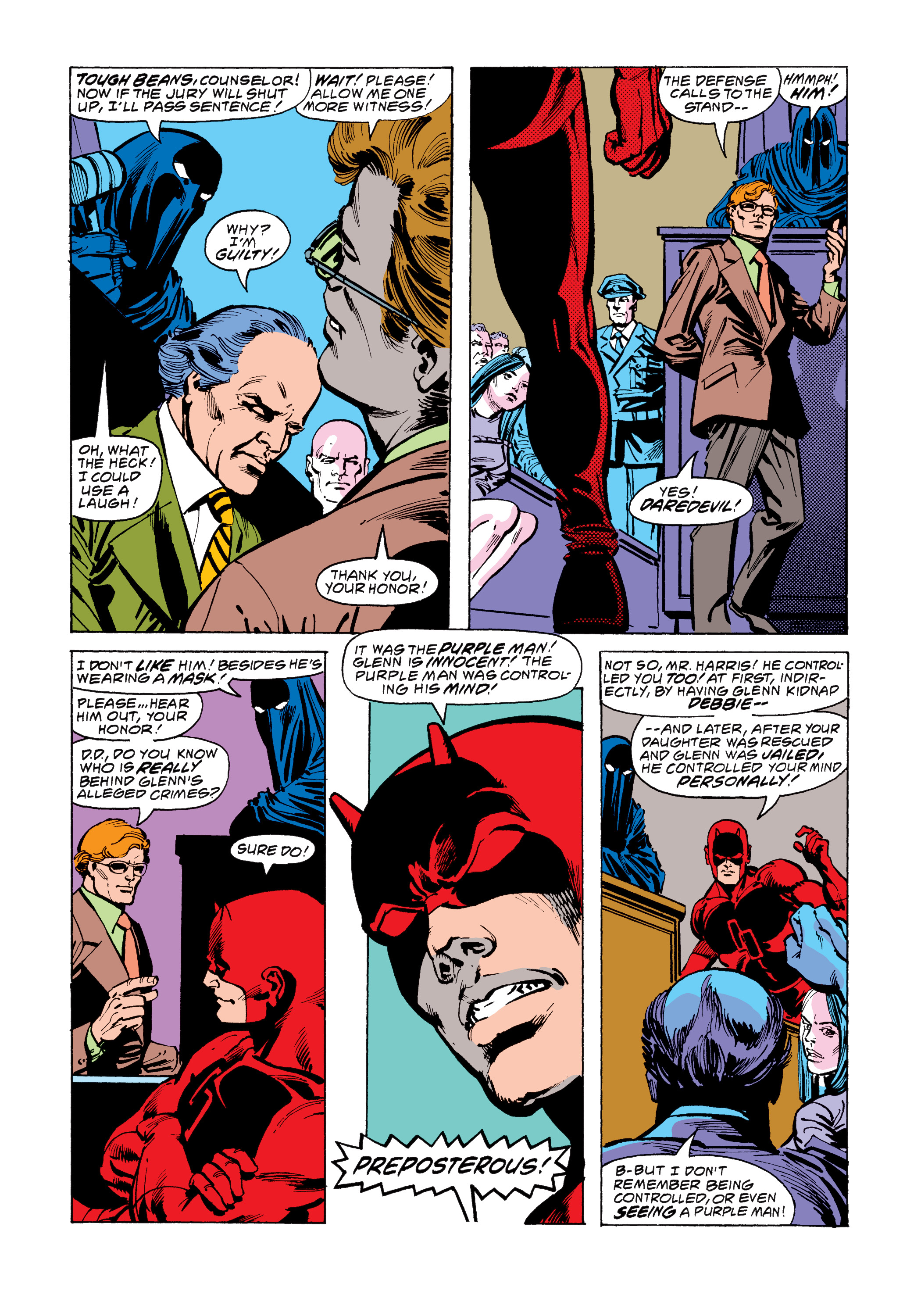 Read online Marvel Masterworks: Daredevil comic -  Issue # TPB 14 (Part 2) - 22