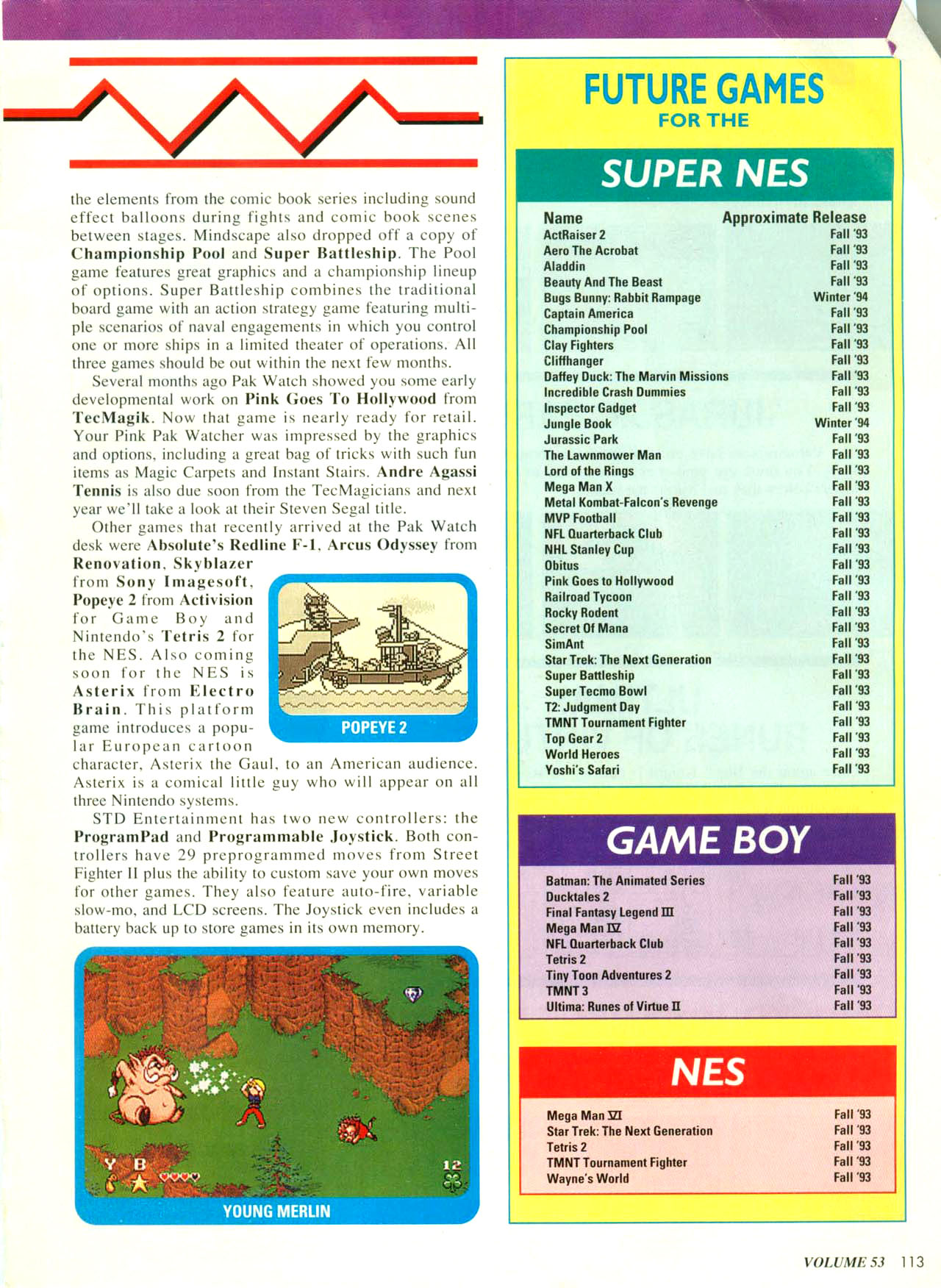 Read online Nintendo Power comic -  Issue #53 - 116