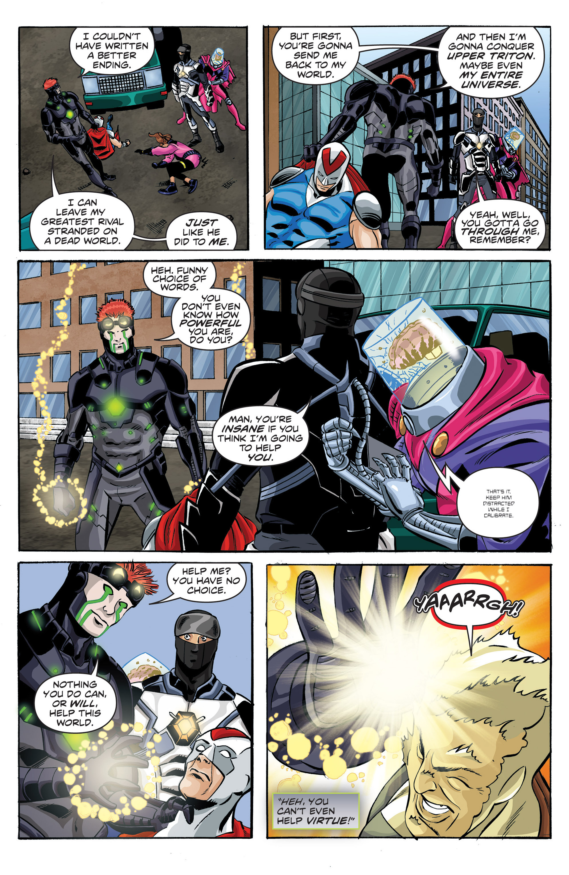 Read online Actionverse comic -  Issue #6 - 11