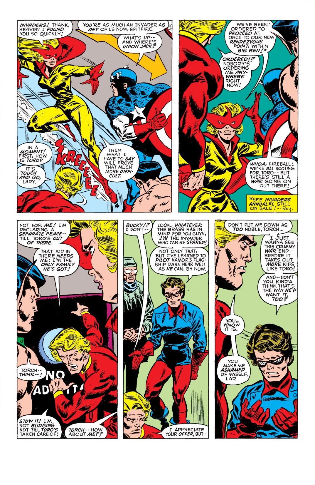 Read online The Invaders Classic comic -  Issue # TPB 2 (Part 1) - 7