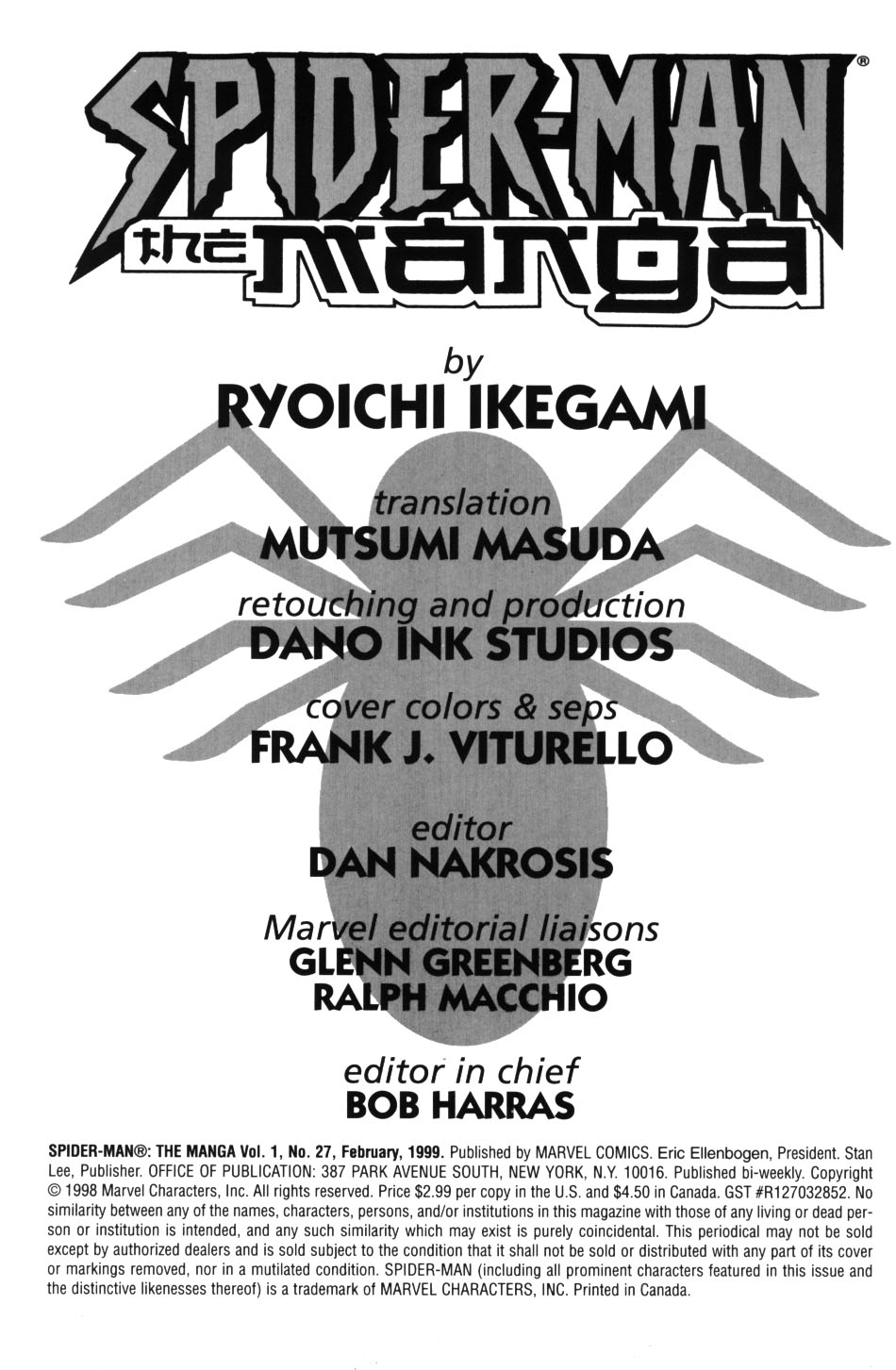 Read online Spider-Man: The Manga comic -  Issue #27 - 2