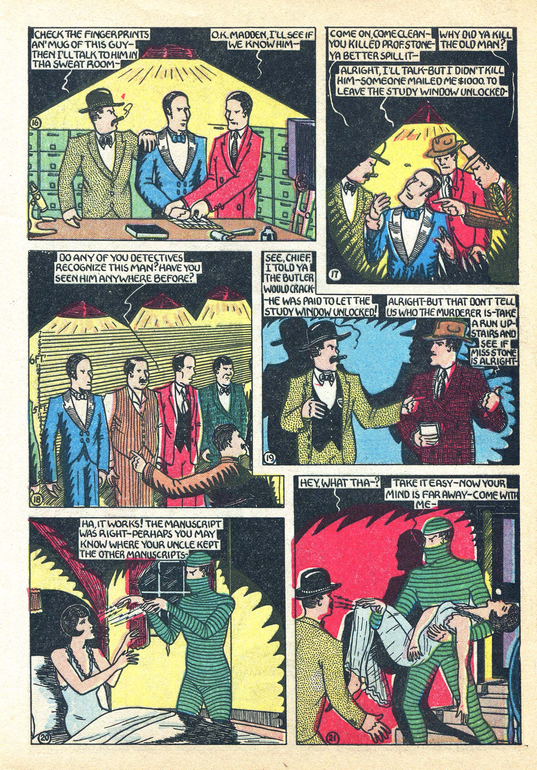 Read online Super Spy (1940) comic -  Issue #1 - 13