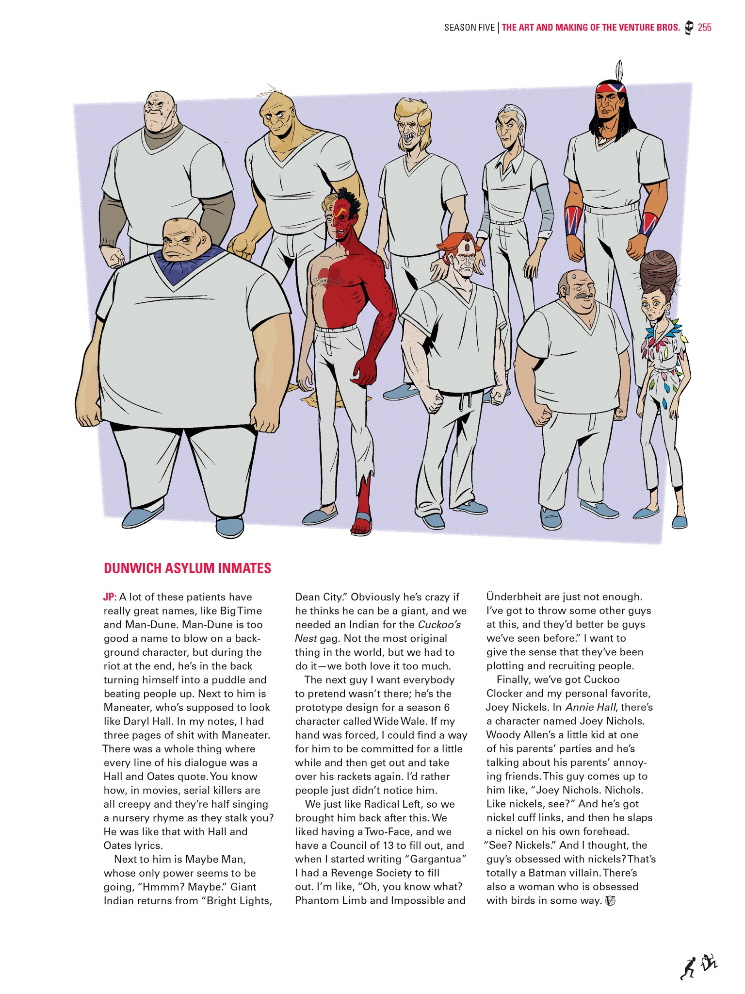 Read online Go Team Venture!: The Art and Making of The Venture Bros. comic -  Issue # TPB (Part 3) - 54
