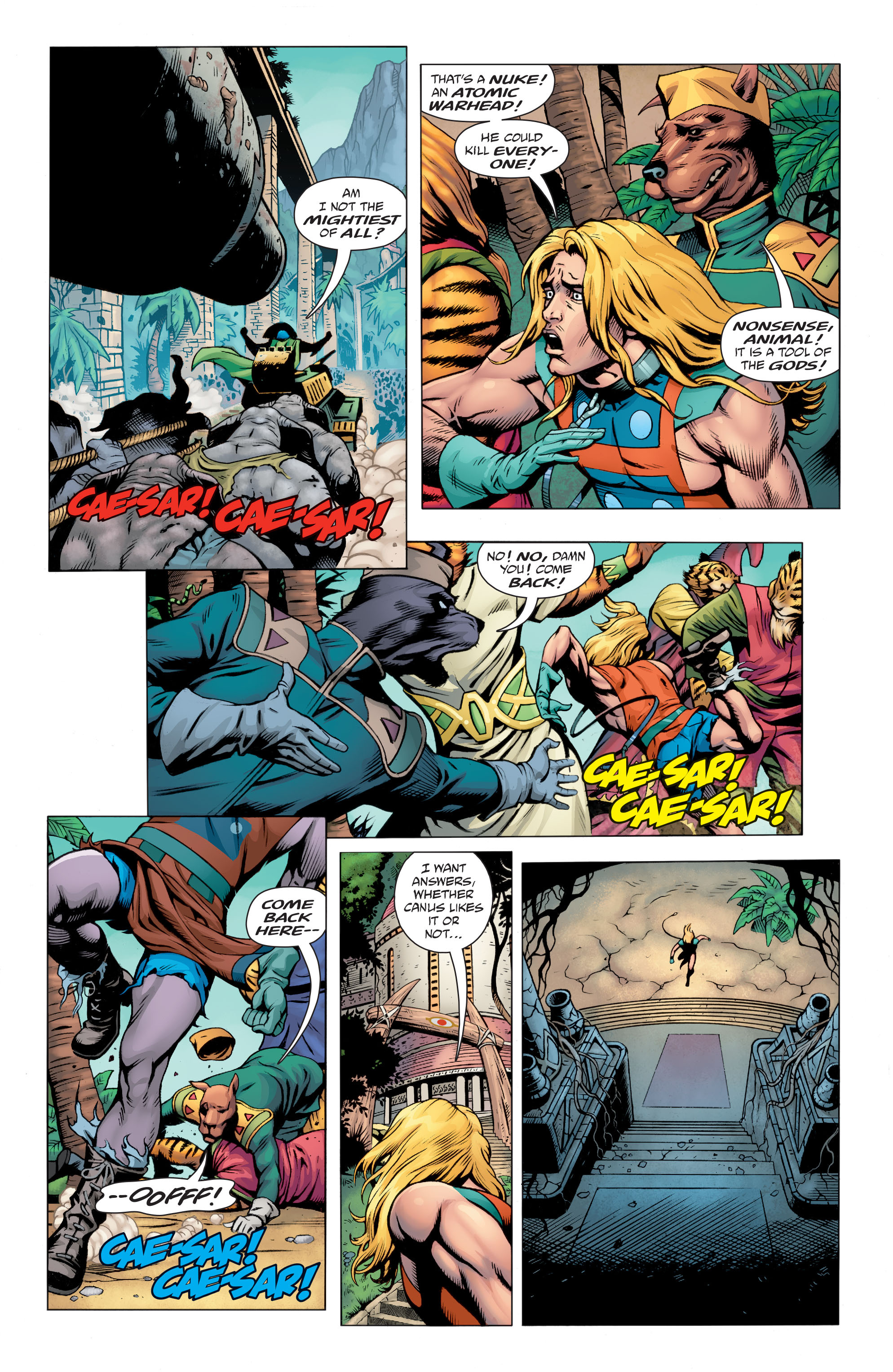 Read online The Kamandi Challenge comic -  Issue #1 - 34