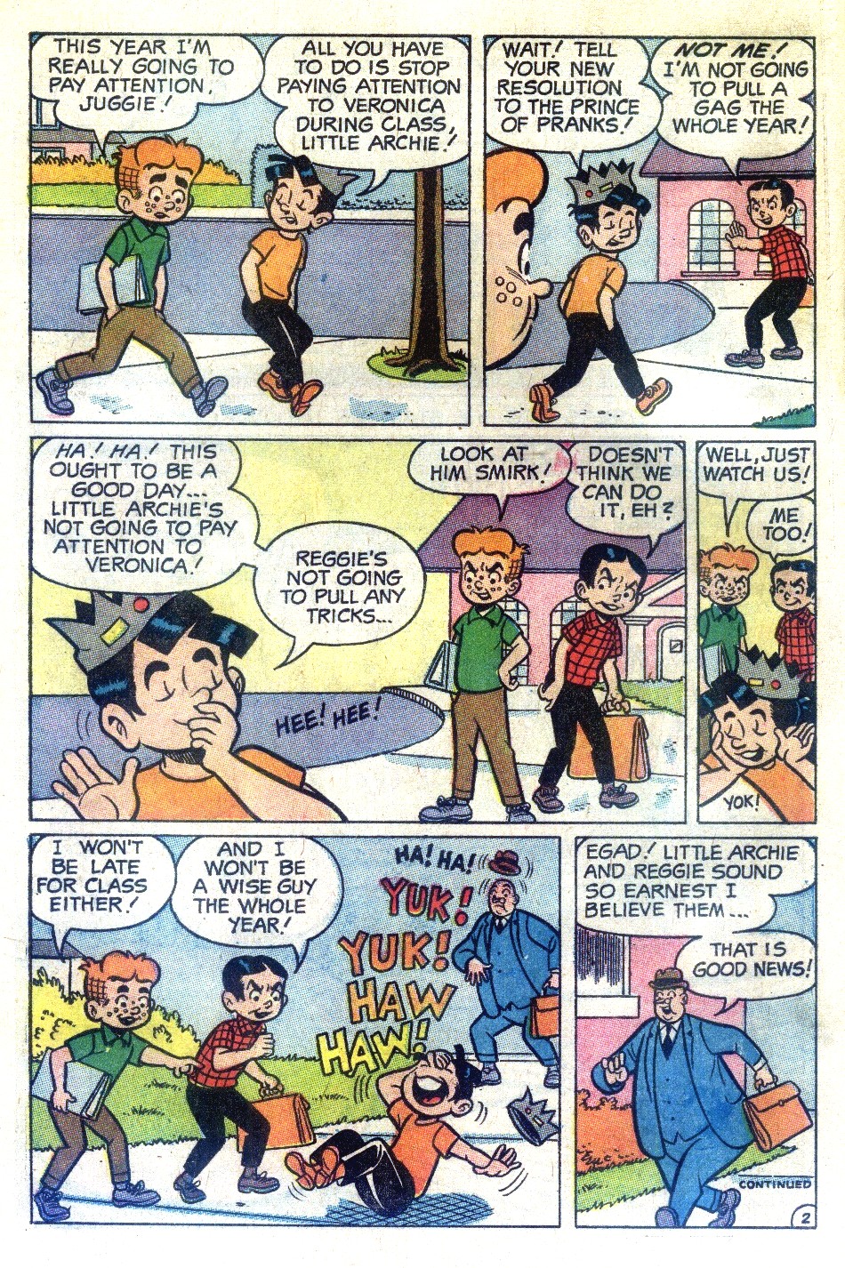 Read online The Adventures of Little Archie comic -  Issue #50 - 58