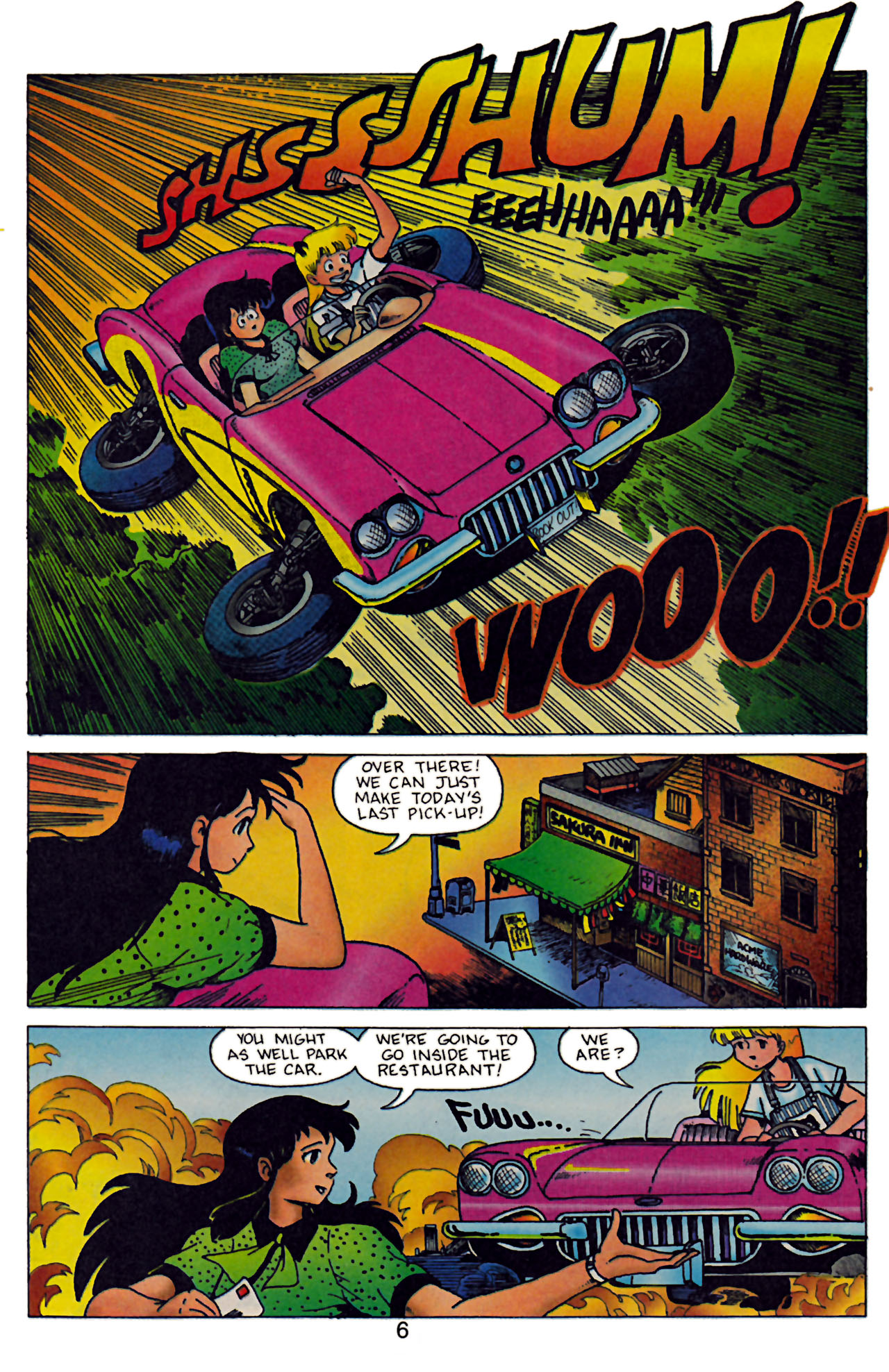 Read online Ninja High School In Color comic -  Issue #7 - 8