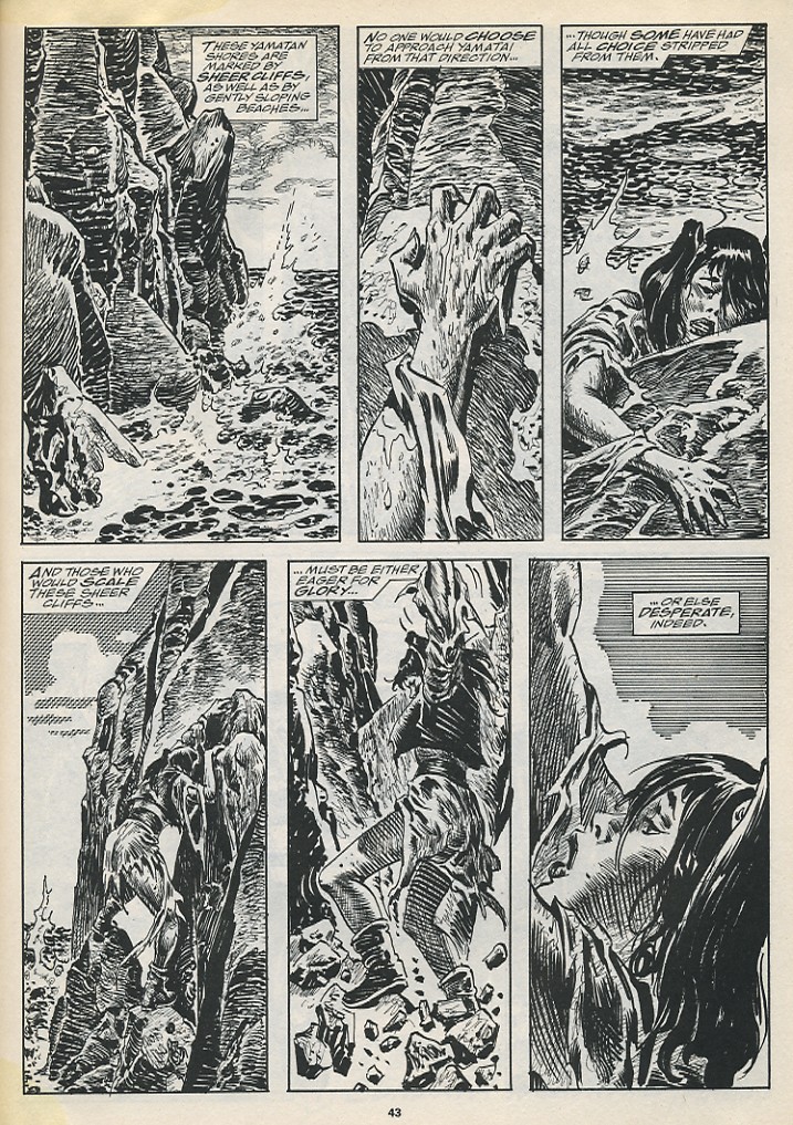 The Savage Sword Of Conan issue 194 - Page 45