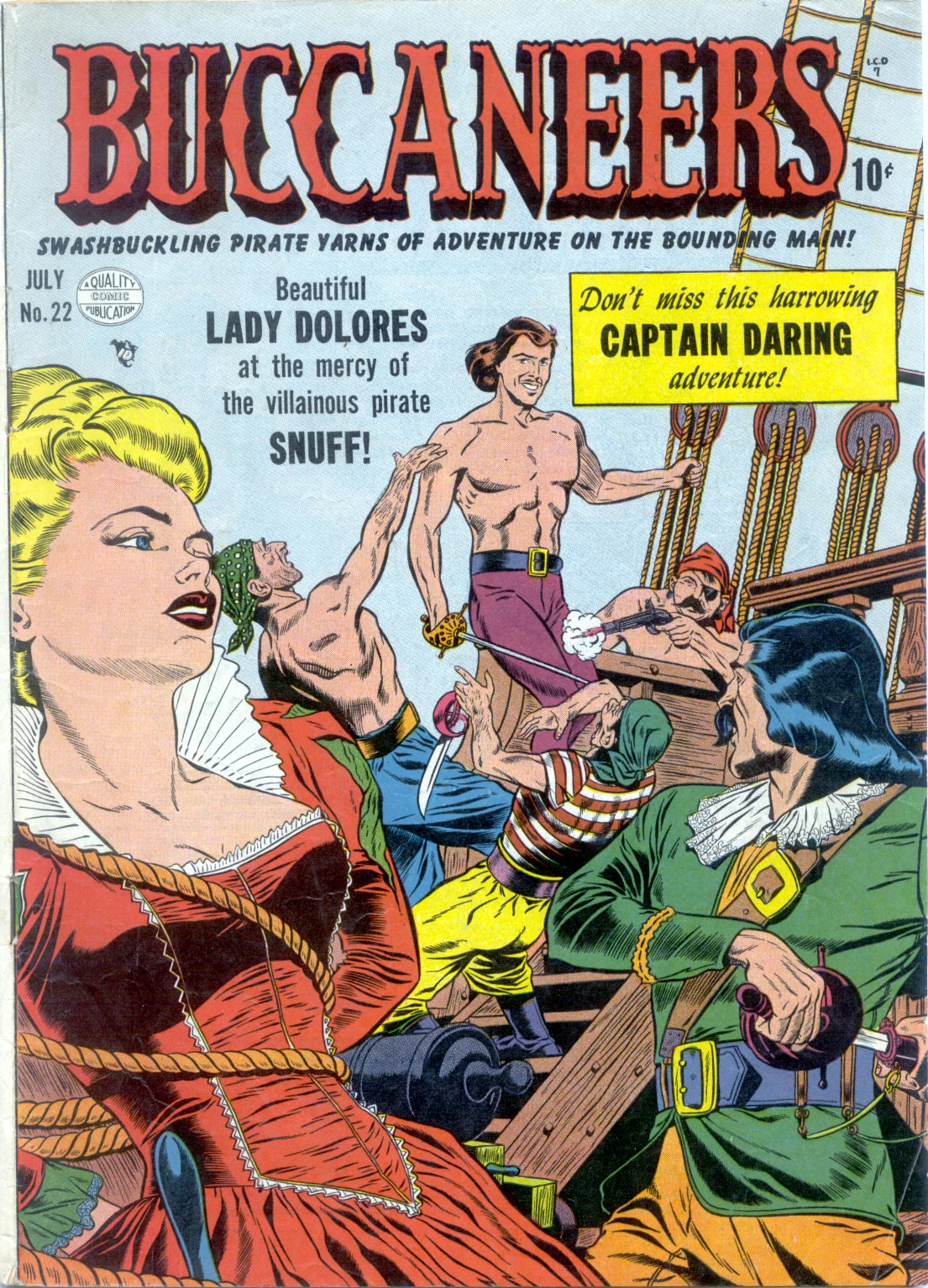 Read online Buccaneers comic -  Issue #22 - 1