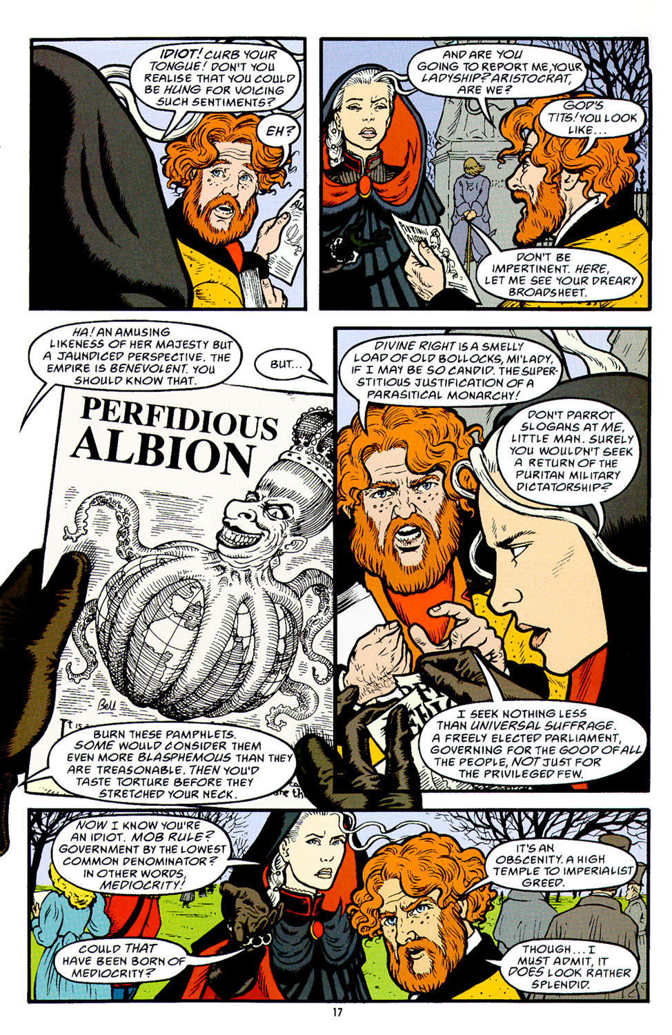 Read online Heart of Empire comic -  Issue #1 - 19