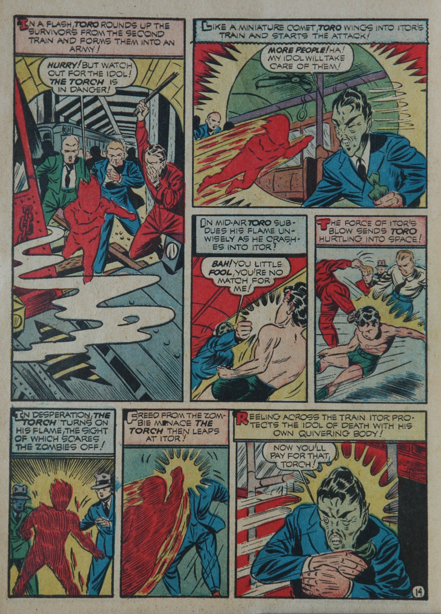 Read online Marvel Mystery Comics comic -  Issue #21 - 16