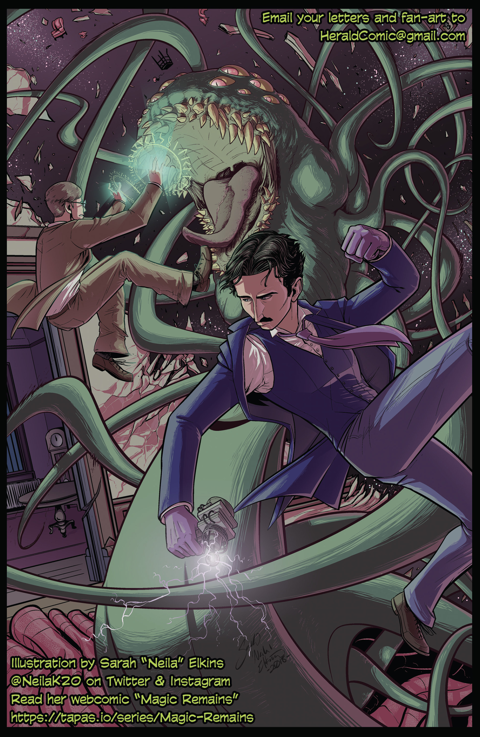 Read online Herald: Lovecraft & Tesla - Bundles of Joy comic -  Issue #1 - 24