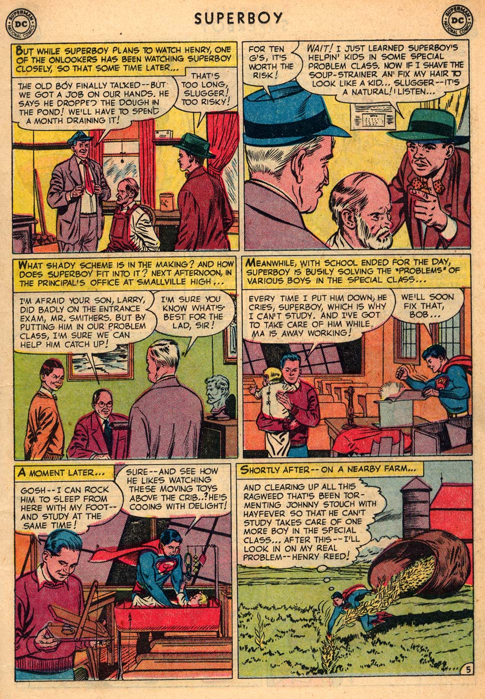Read online Superboy (1949) comic -  Issue #15 - 19