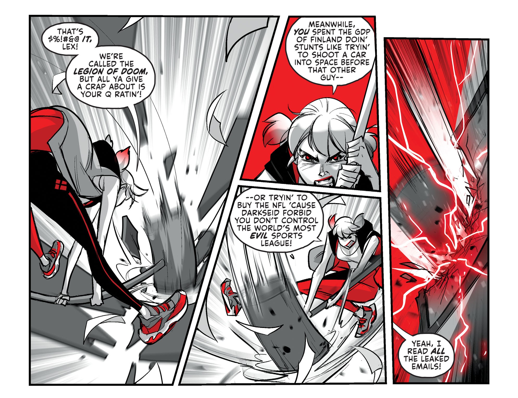 Read online Harley Quinn Black   White   Red comic -  Issue #13 - 20