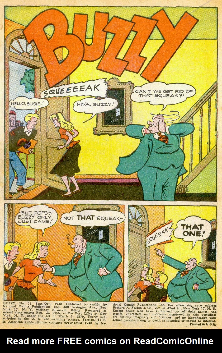 Read online Buzzy comic -  Issue #21 - 3