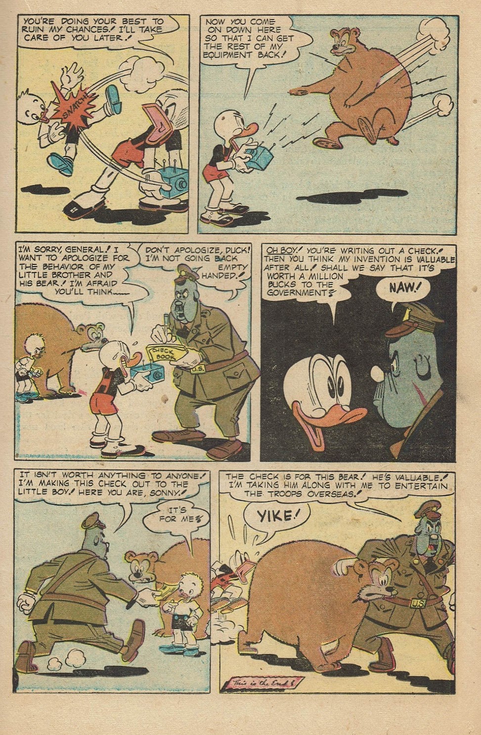 Read online Super Duck Comics comic -  Issue #52 - 19