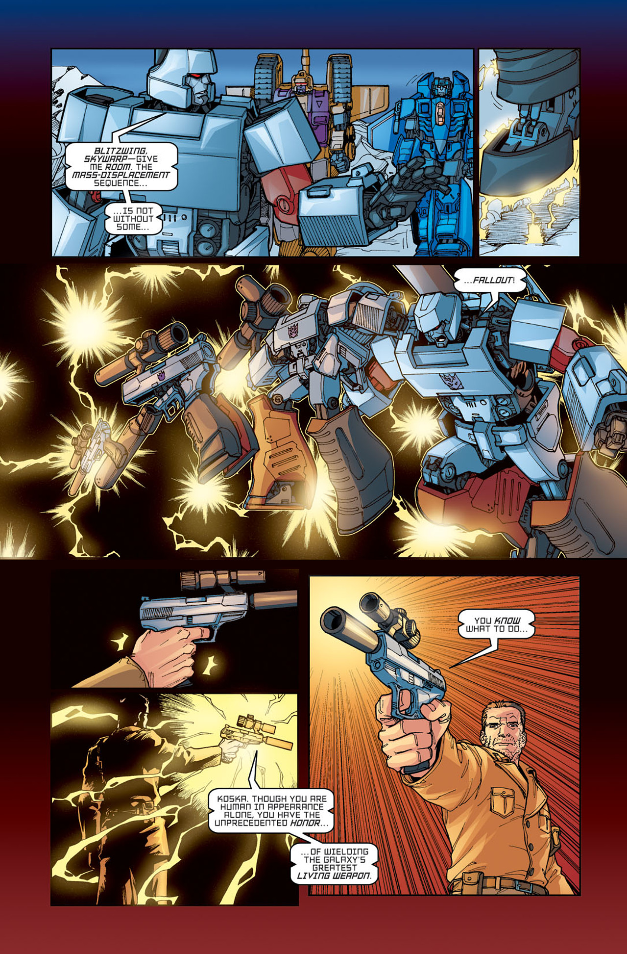 Read online The Transformers: Escalation comic -  Issue #3 - 7