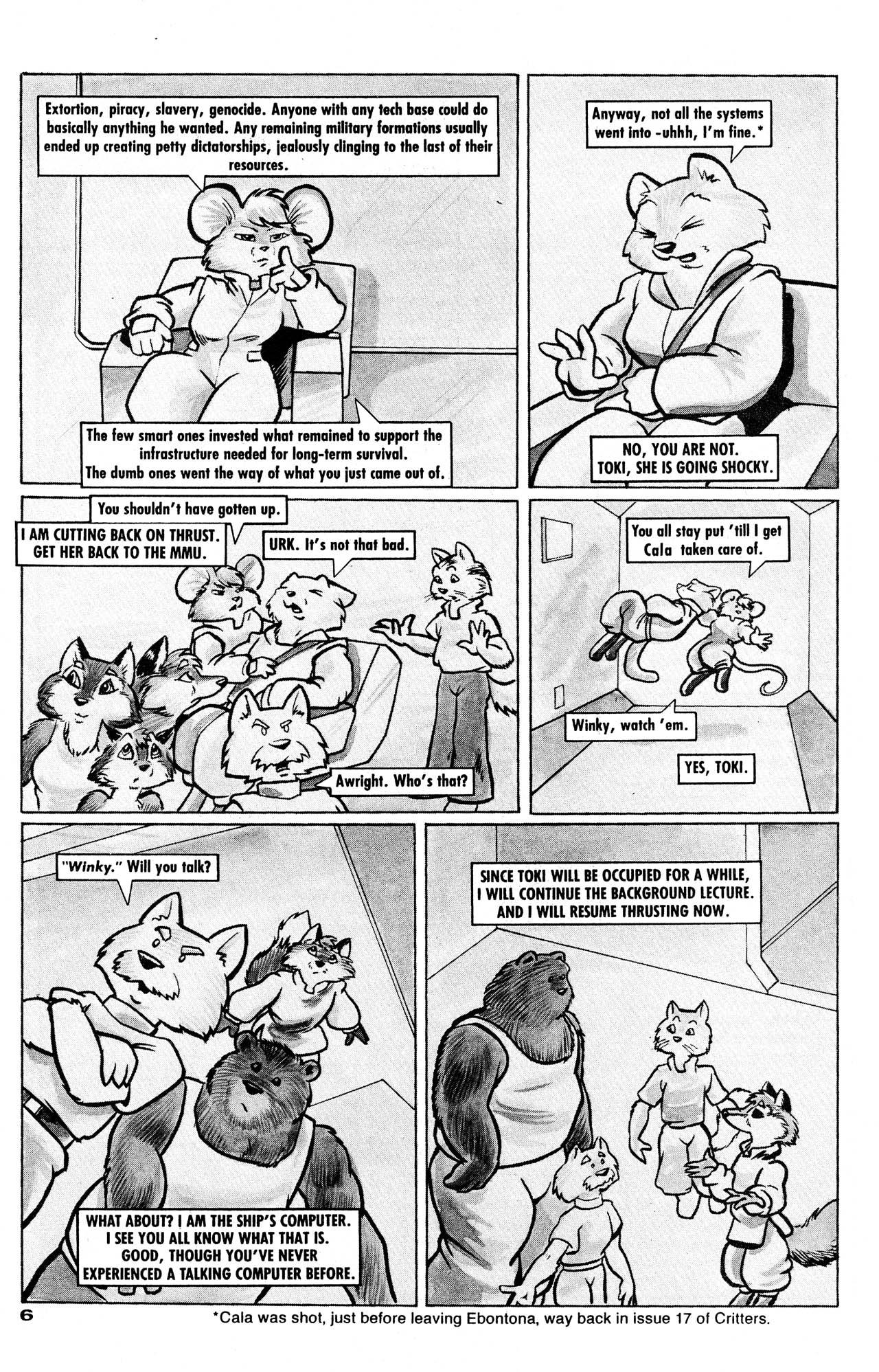 Read online Critters comic -  Issue #47 - 8