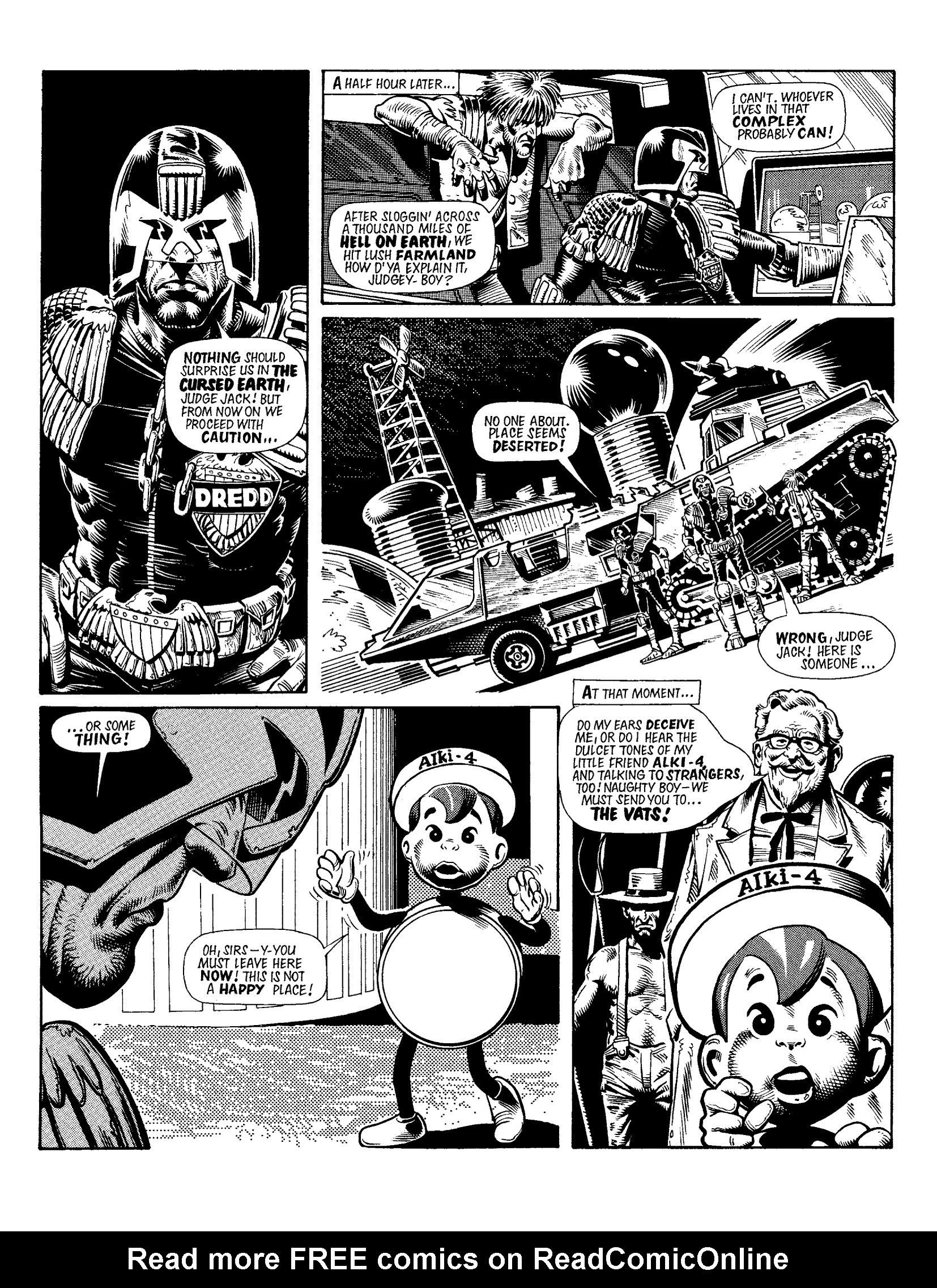 Read online Judge Dredd: The Cursed Earth Uncensored comic -  Issue # TPB - 115