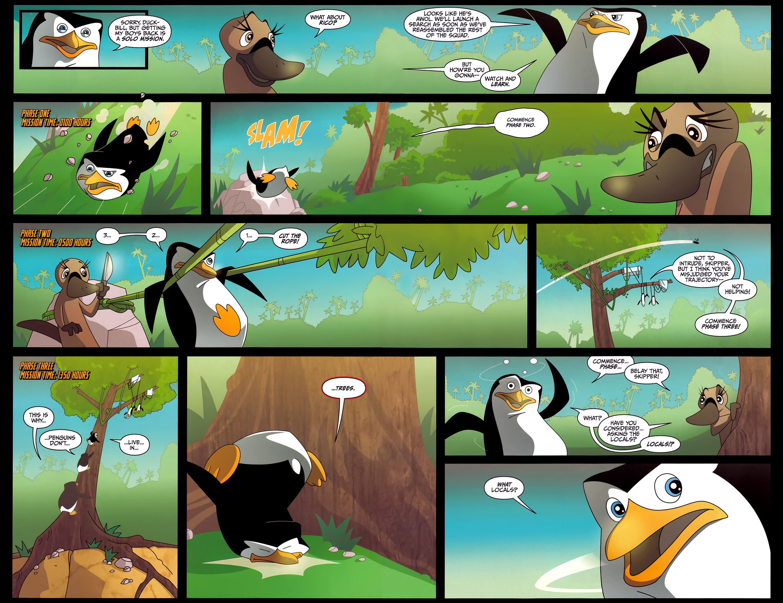 Read online Penguins of Madagascar comic -  Issue #2 - 10