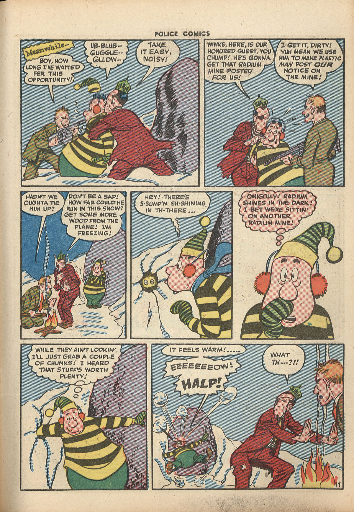 Read online Police Comics comic -  Issue #43 - 13