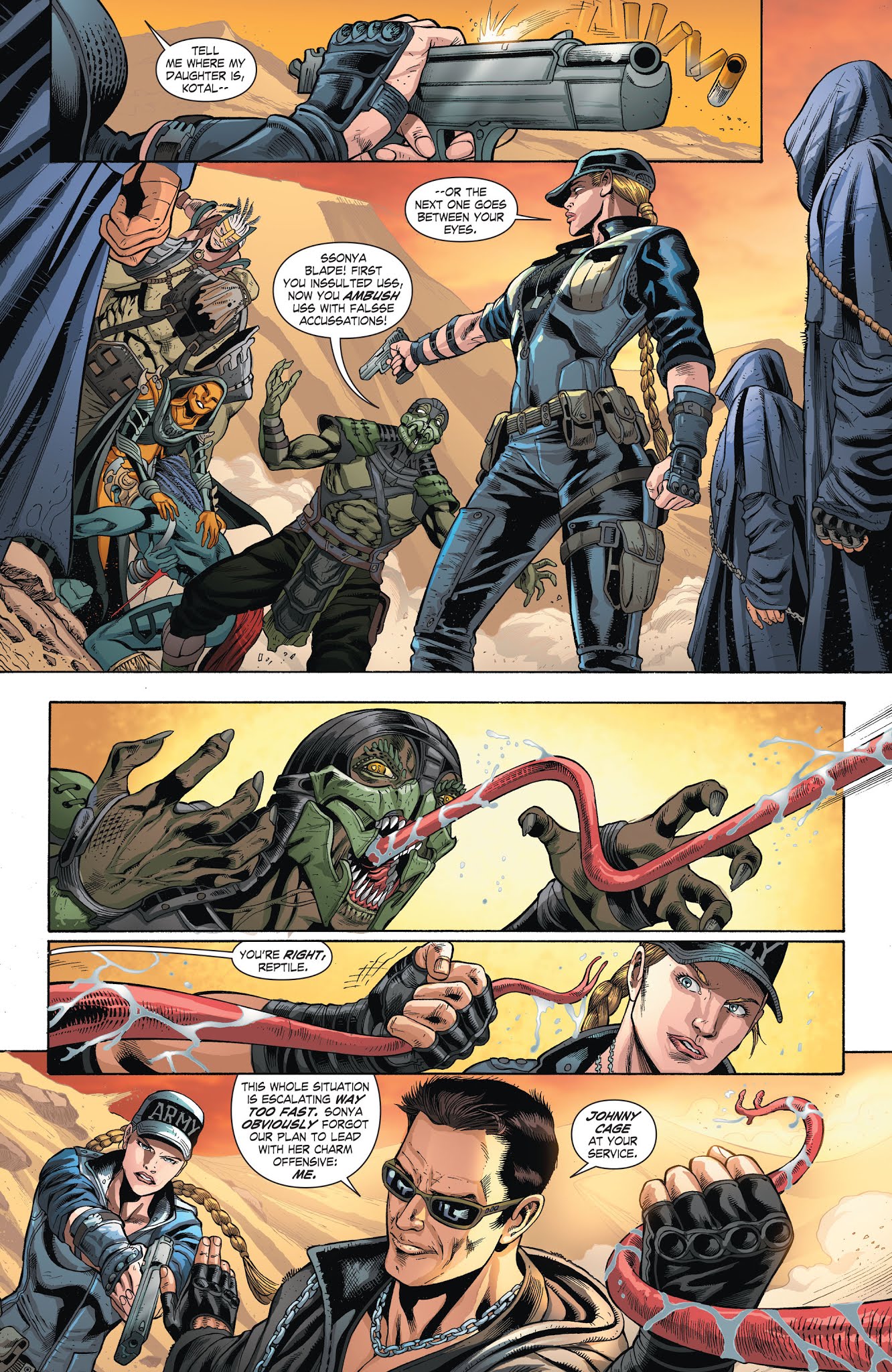 Read online Mortal Kombat X [I] comic -  Issue # _TPB 1 - 89