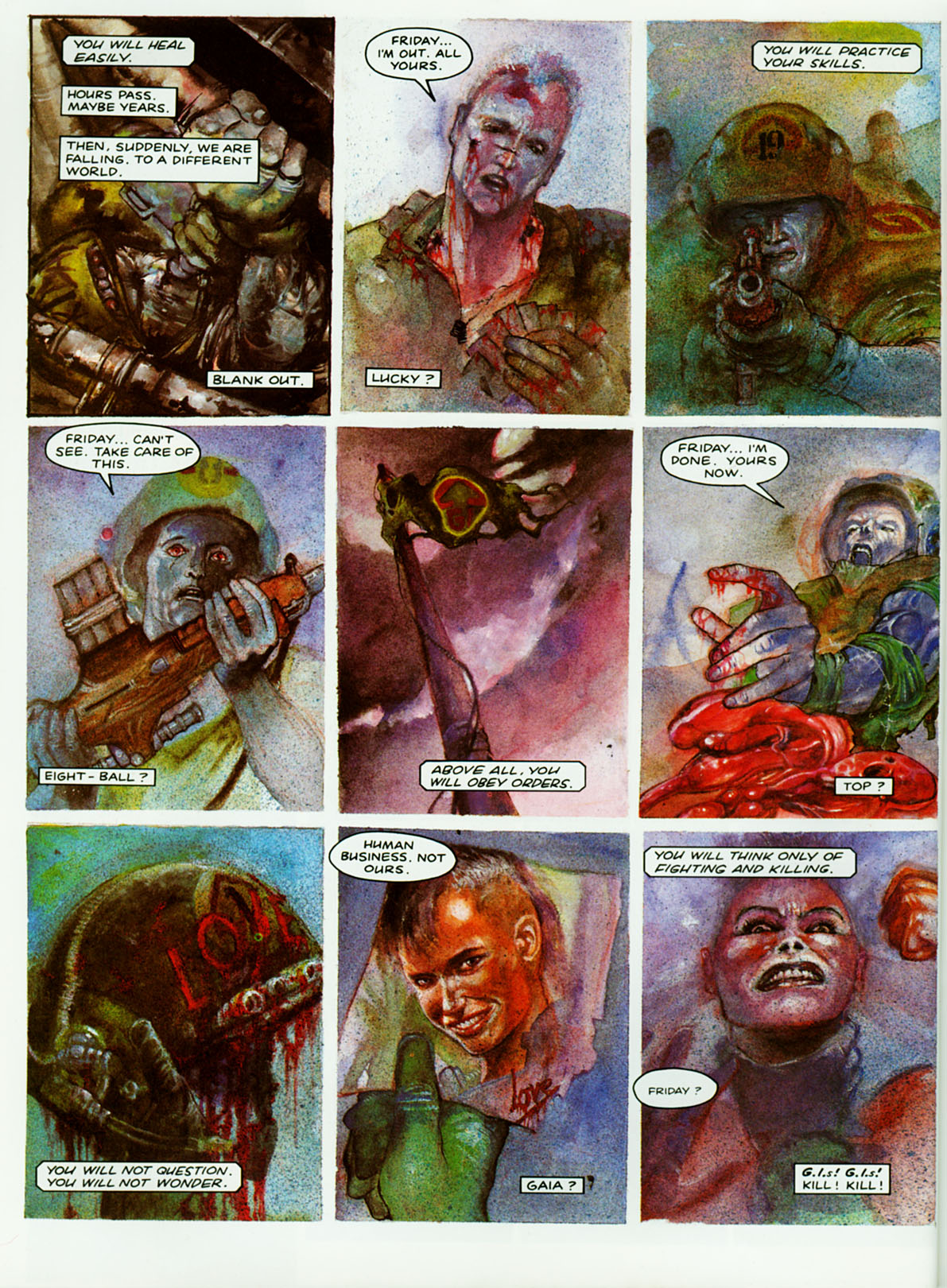 Read online Rogue Trooper: The War Machine comic -  Issue # TPB - 54