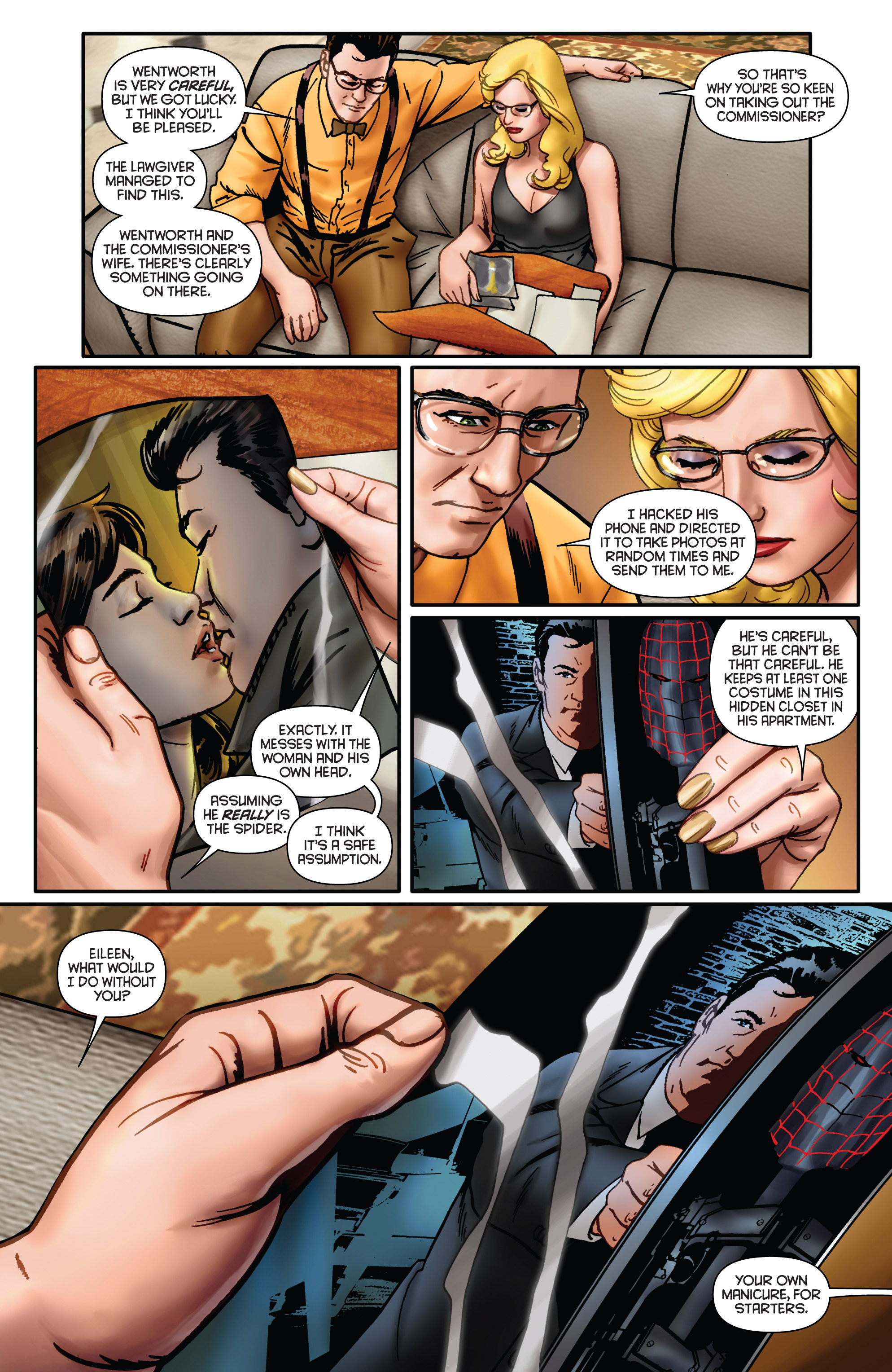 Read online The Spider comic -  Issue #11 - 12