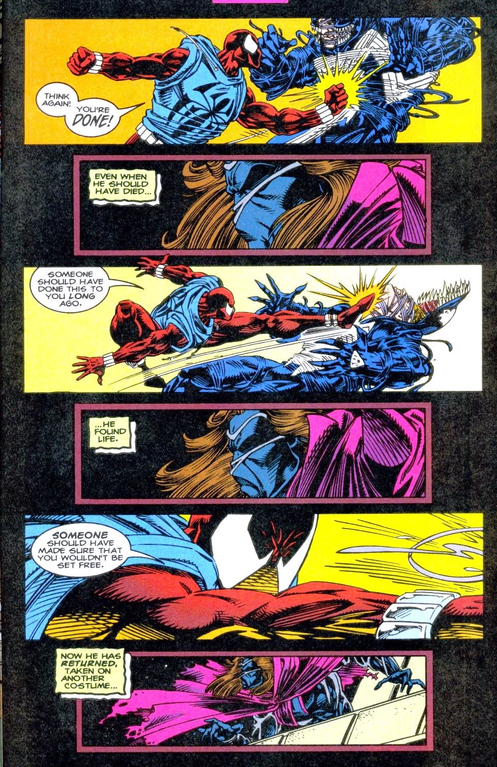 Read online Spider-Man (1990) comic -  Issue #53 - Gathering Storms - 19