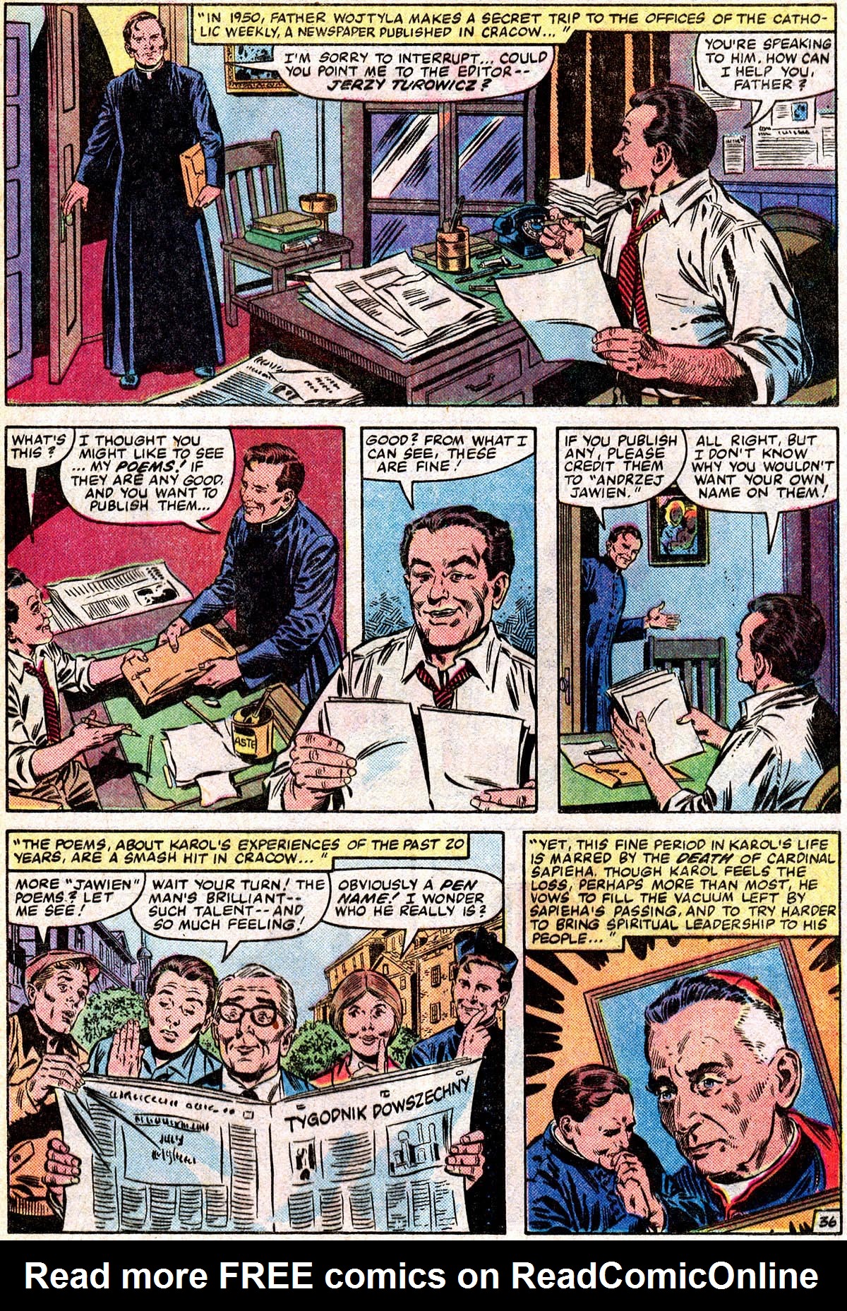 Read online The Life of Pope John Paul II comic -  Issue # Full - 39