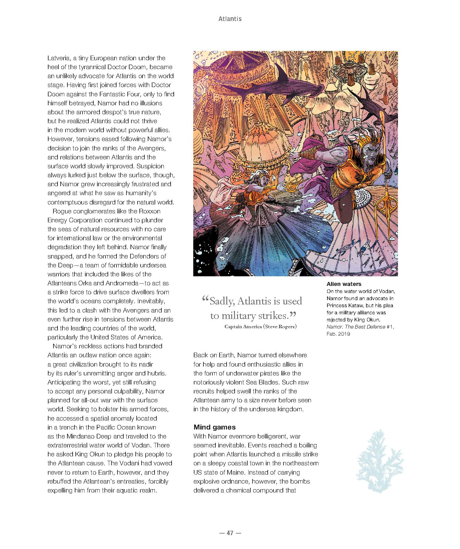 Read online Marvel Universe Map By Map: James Hill comic -  Issue # TPB (Part 1) - 47