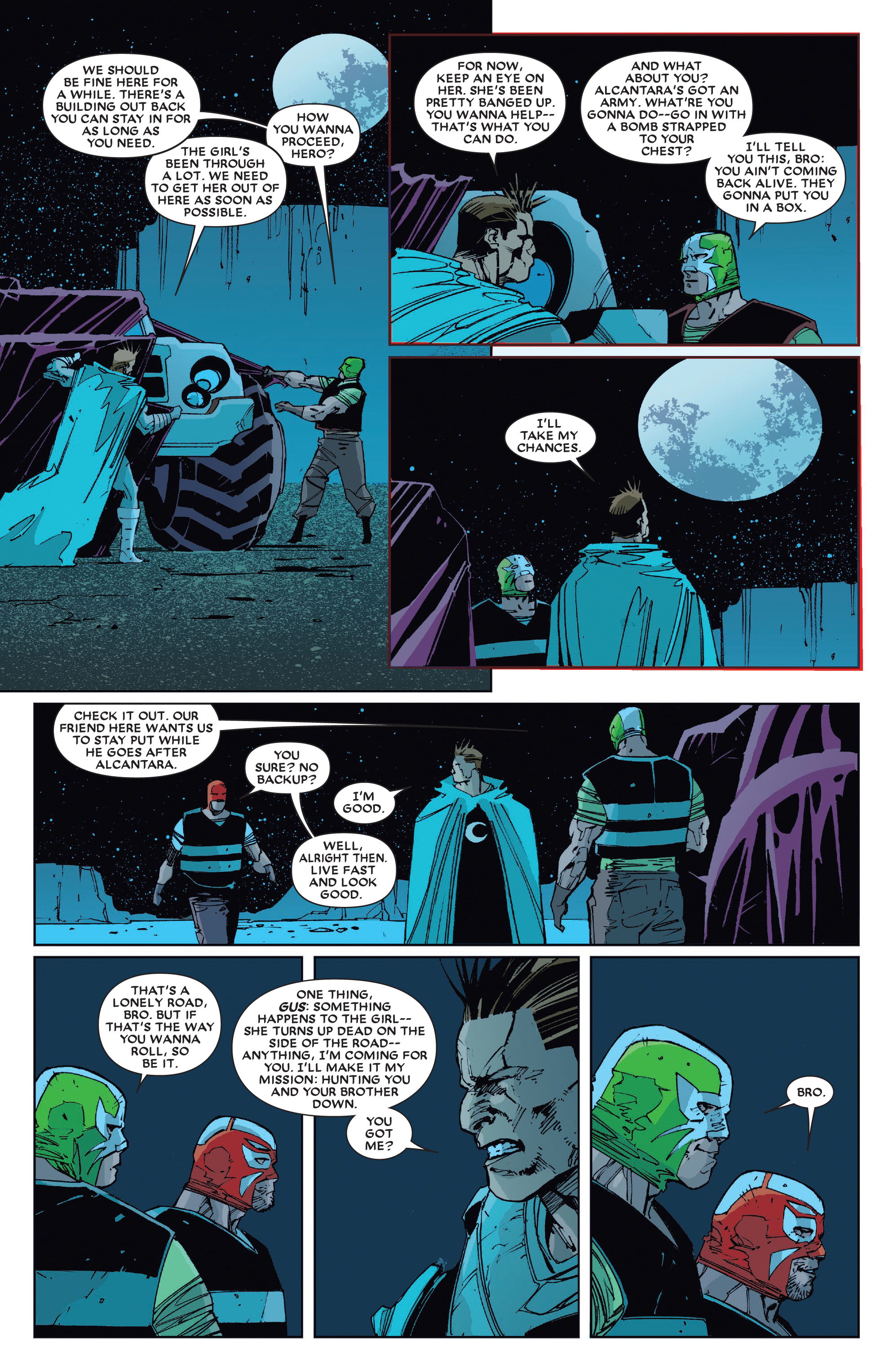 Read online Moon Knight by Huston, Benson & Hurwitz Omnibus comic -  Issue # TPB (Part 8) - 70